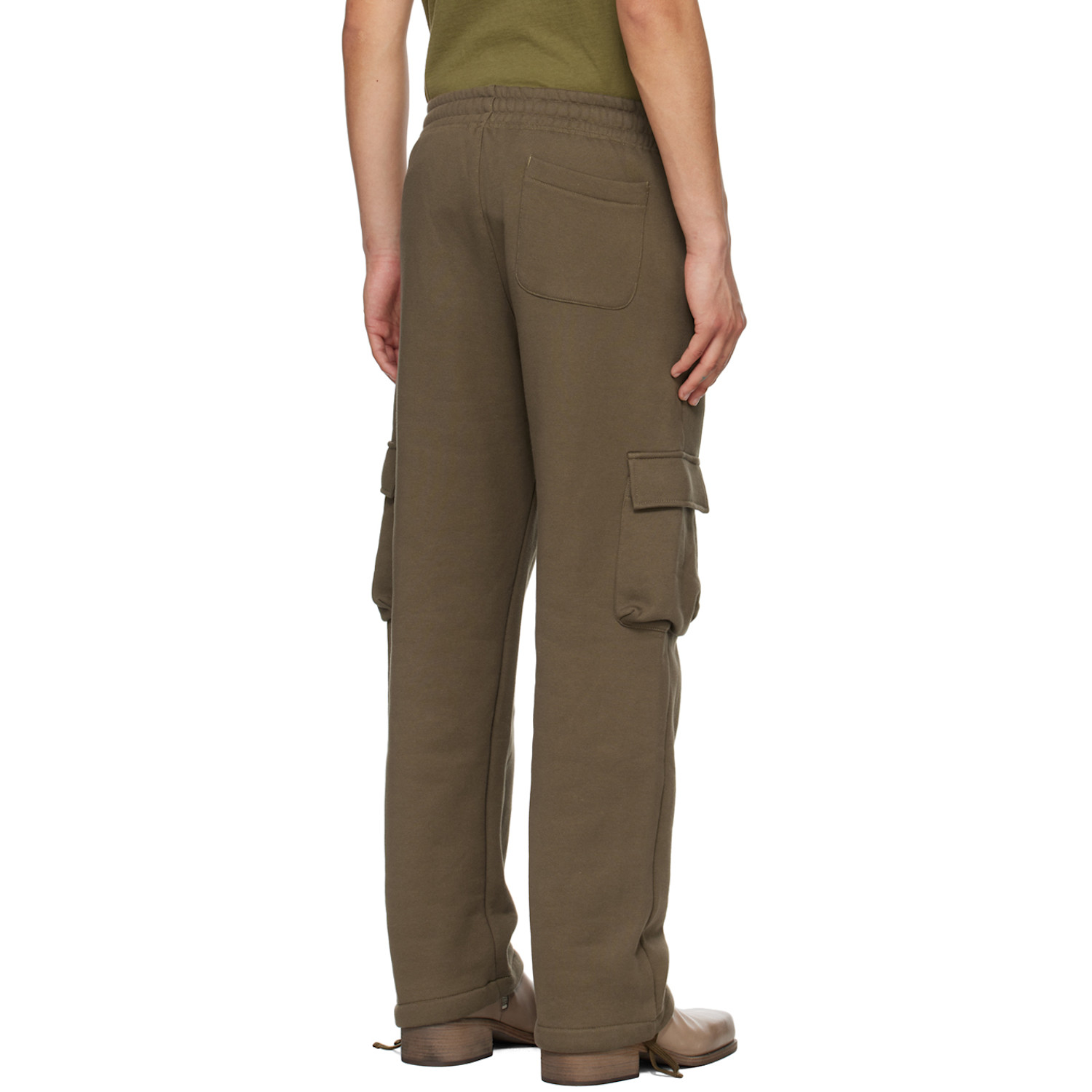  John Elliott Brown Corpus Cargo Sweatpants 