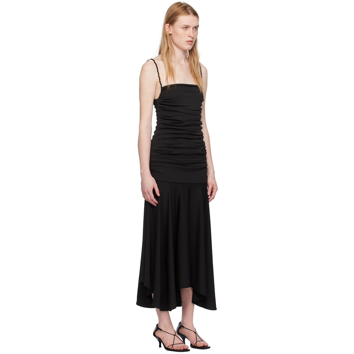  Interior Black 'the Viradora' Maxi Dress 