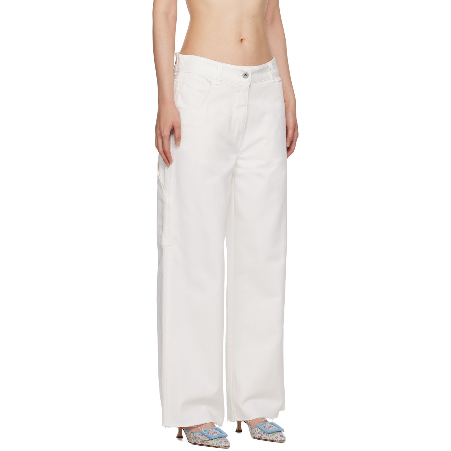  Interior White 'the Clarice' Jeans 