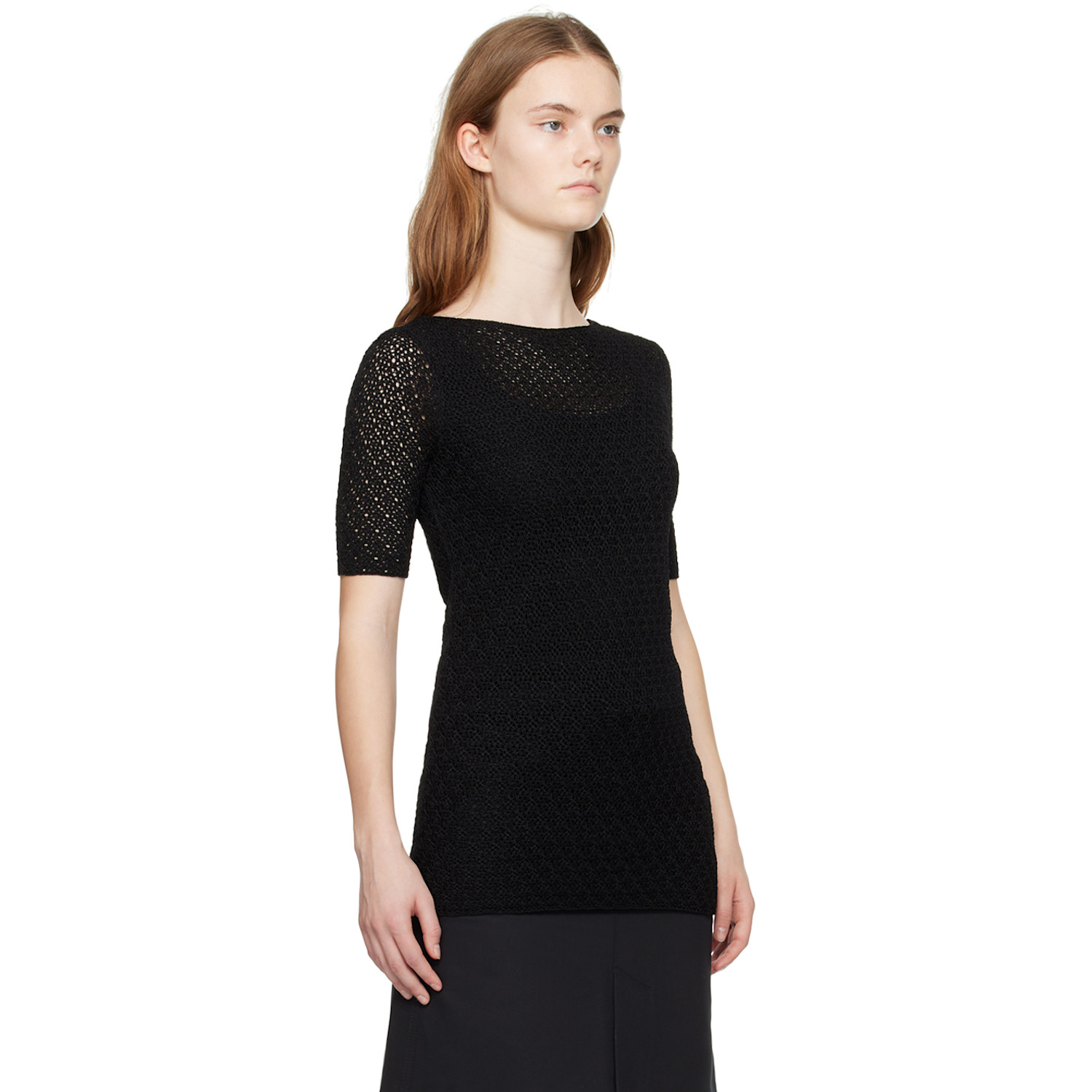  Toteme Black Slim T-shirt 