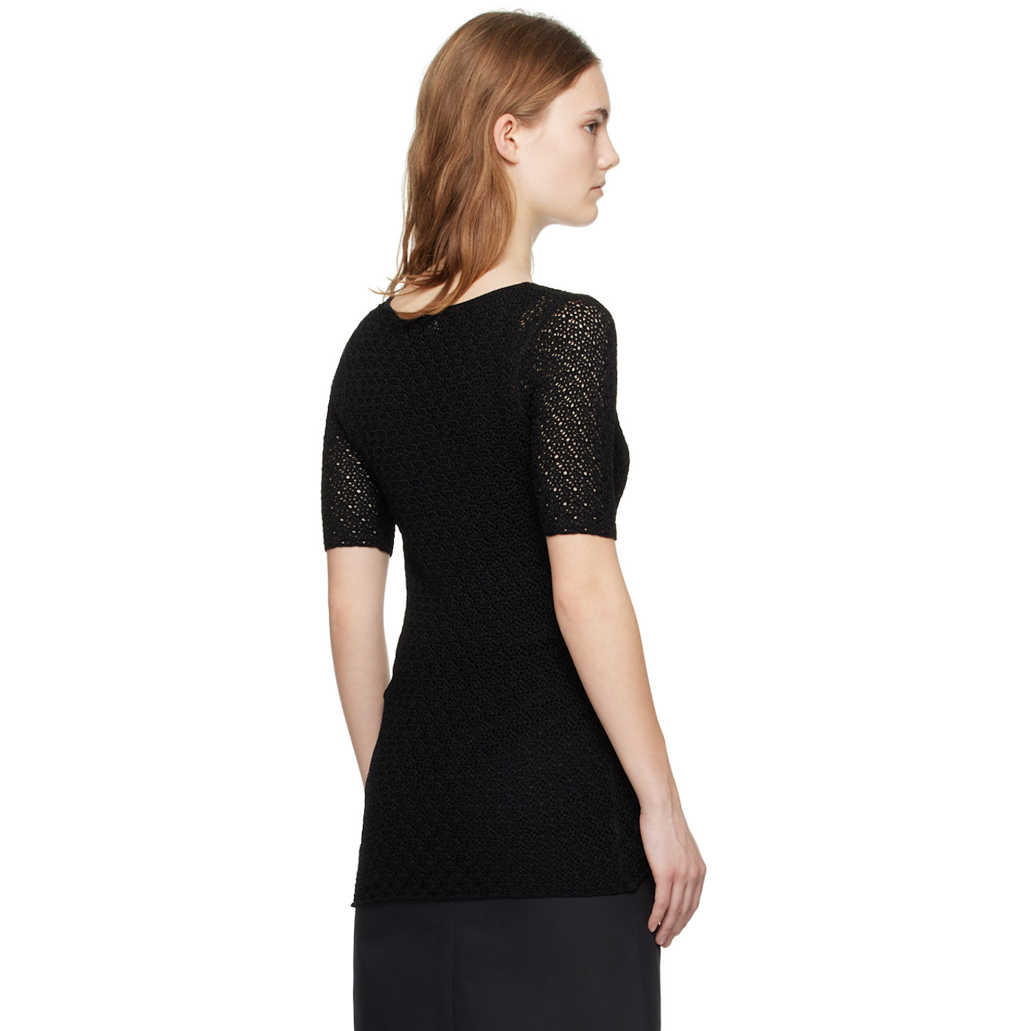  Toteme Black Slim T-shirt 