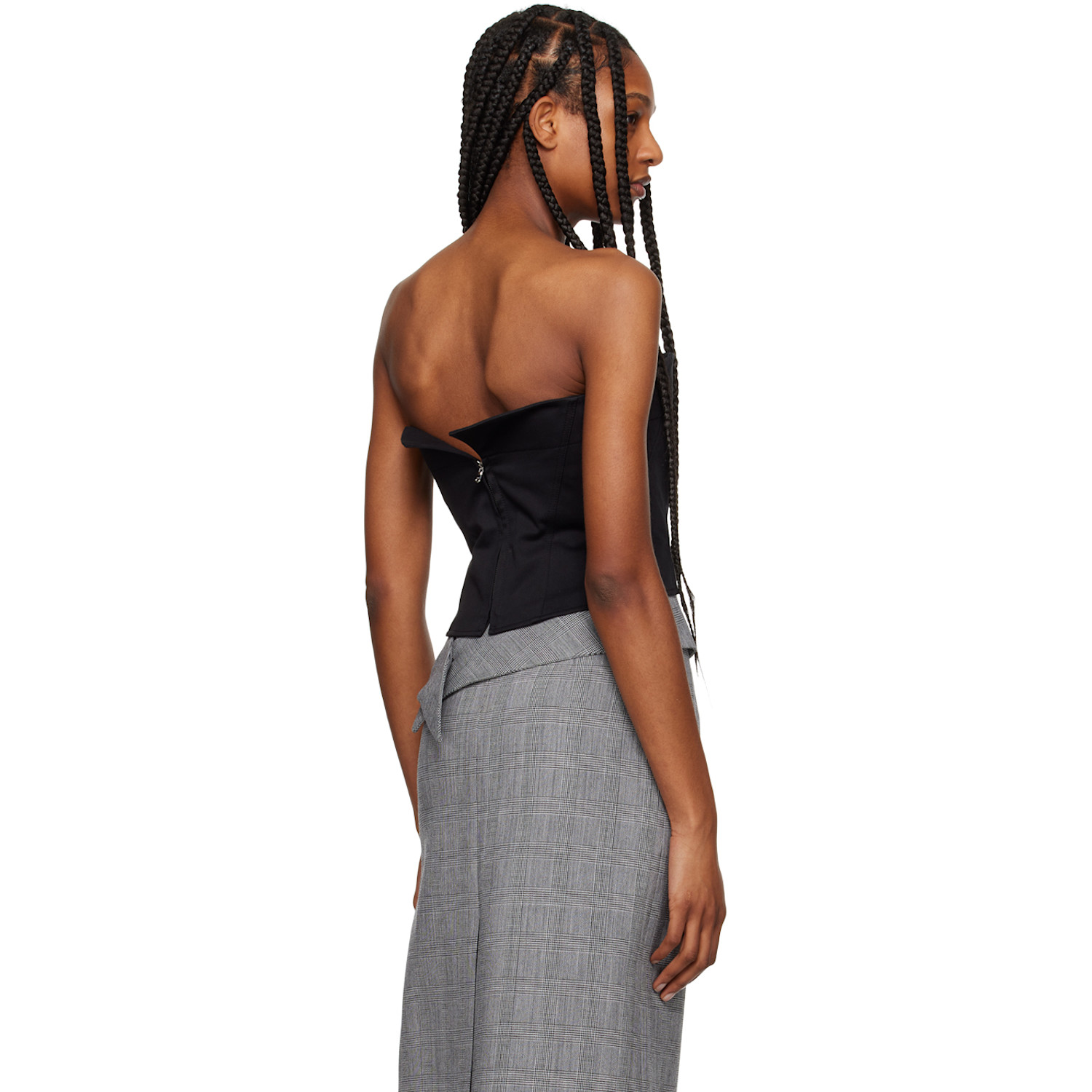  Recto Black Cropped Camisole 