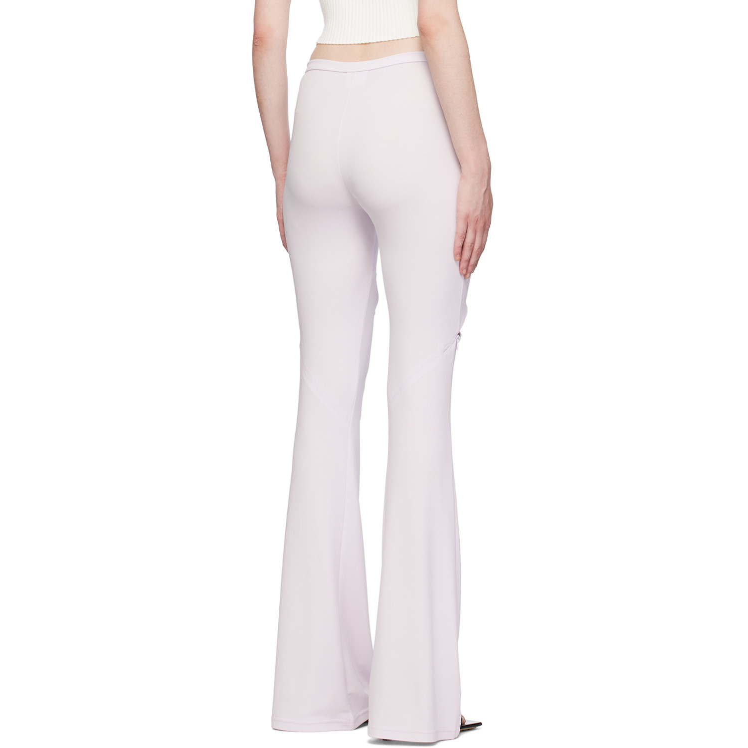  Courrèges Purple Ellipse Trousers 