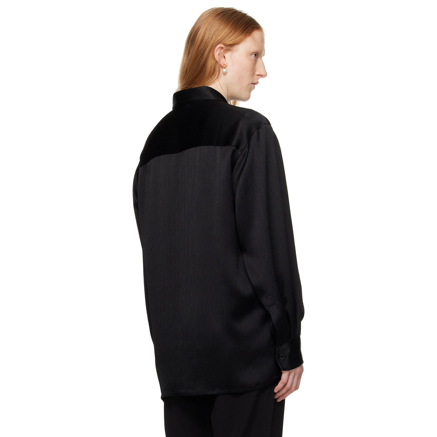  Elleme Black Straight Shirt 