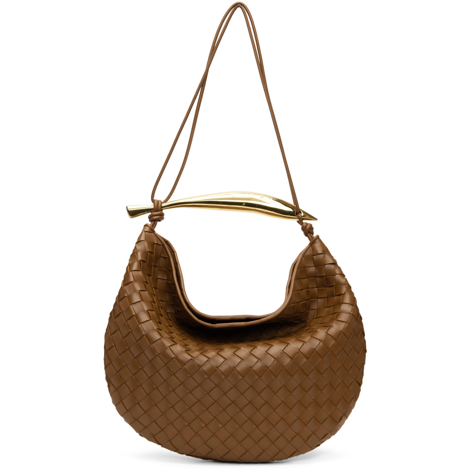 Bottega Veneta Tan Medium Sardine Bag