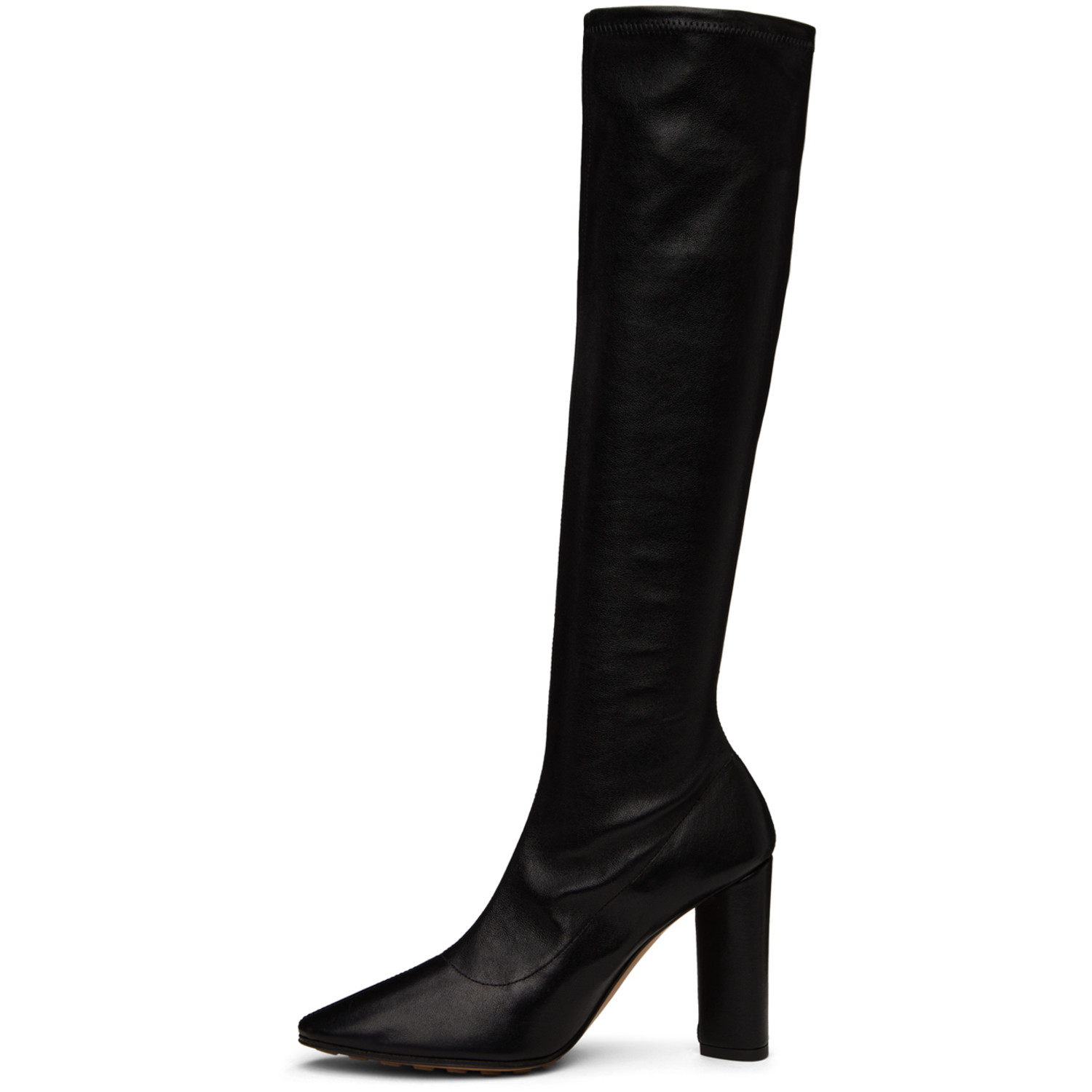  Bottega Veneta Black Pointed Boots 