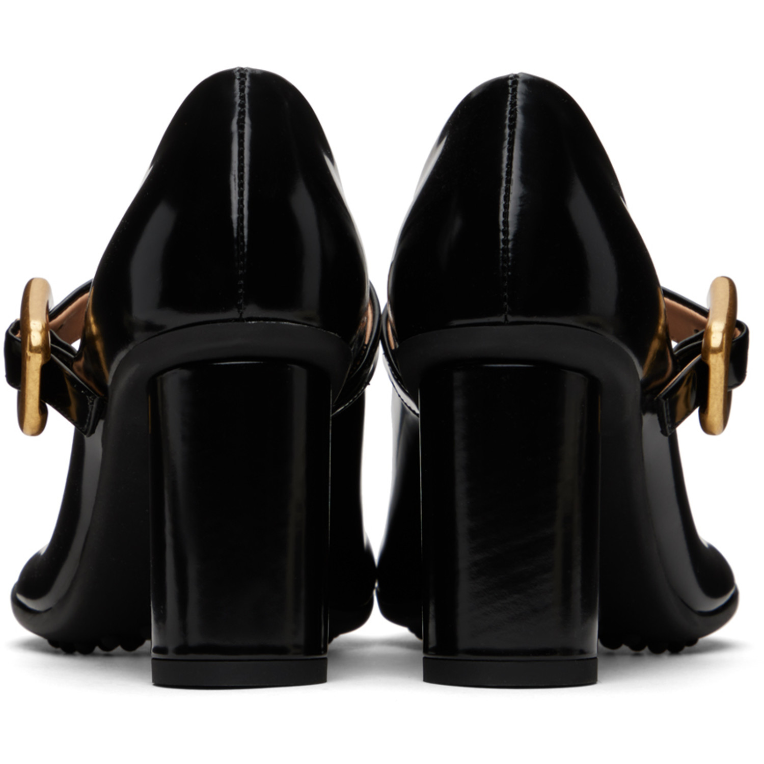  Bottega Veneta Black Atomic Pumps 