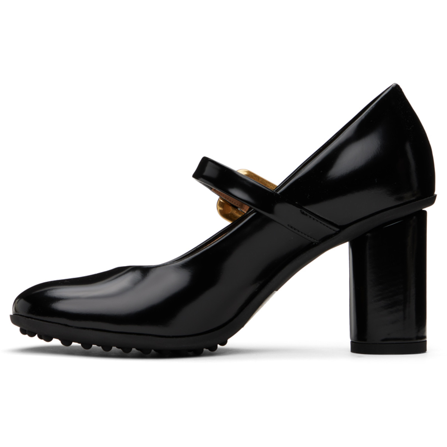  Bottega Veneta Black Atomic Pumps 