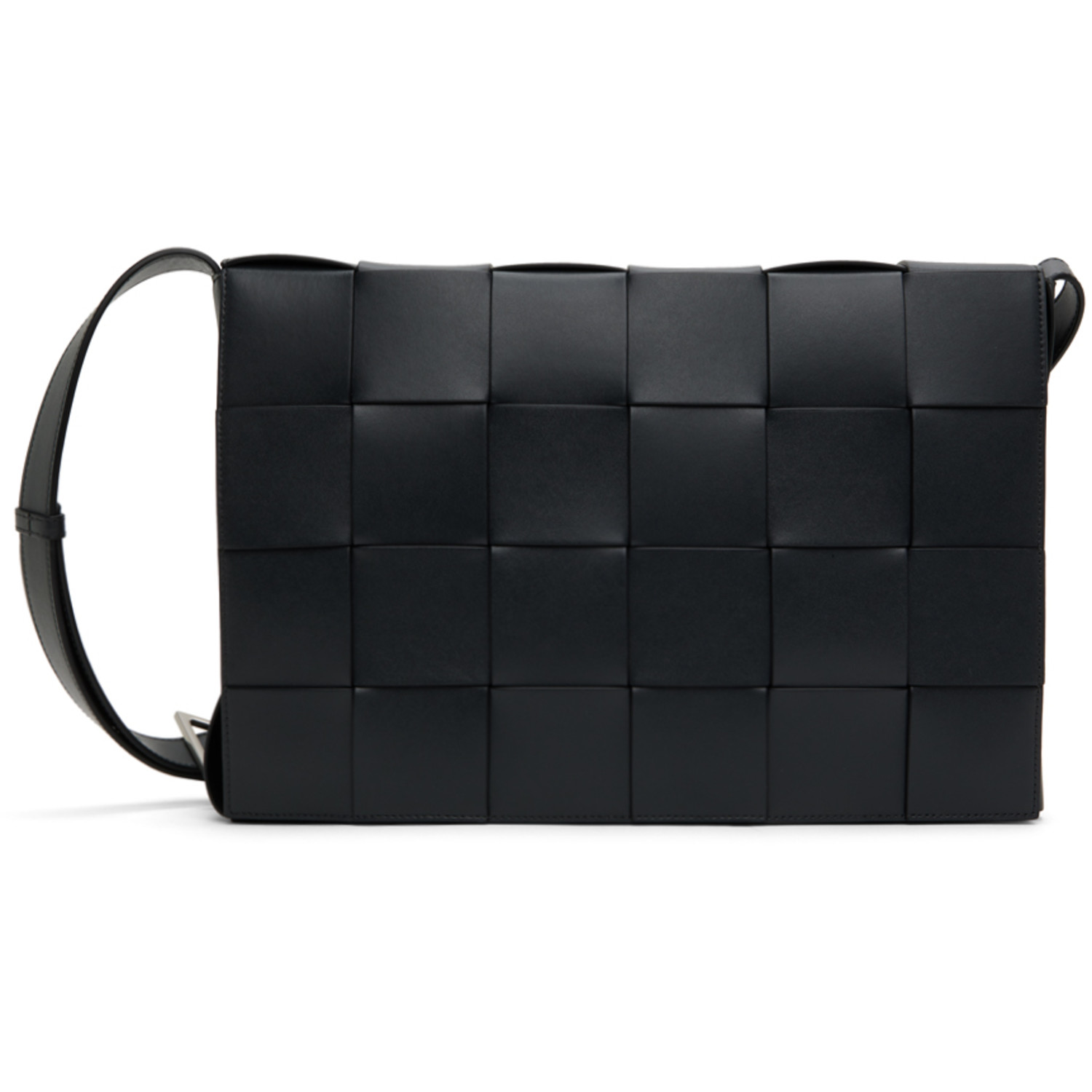 Bottega Veneta Black Maxi Cassette Bag