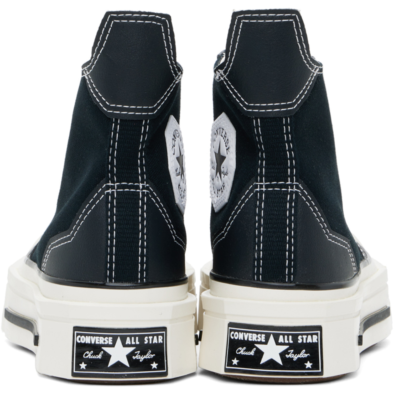  Converse Black Chuck 70 De Luxe Squared Sneakers 