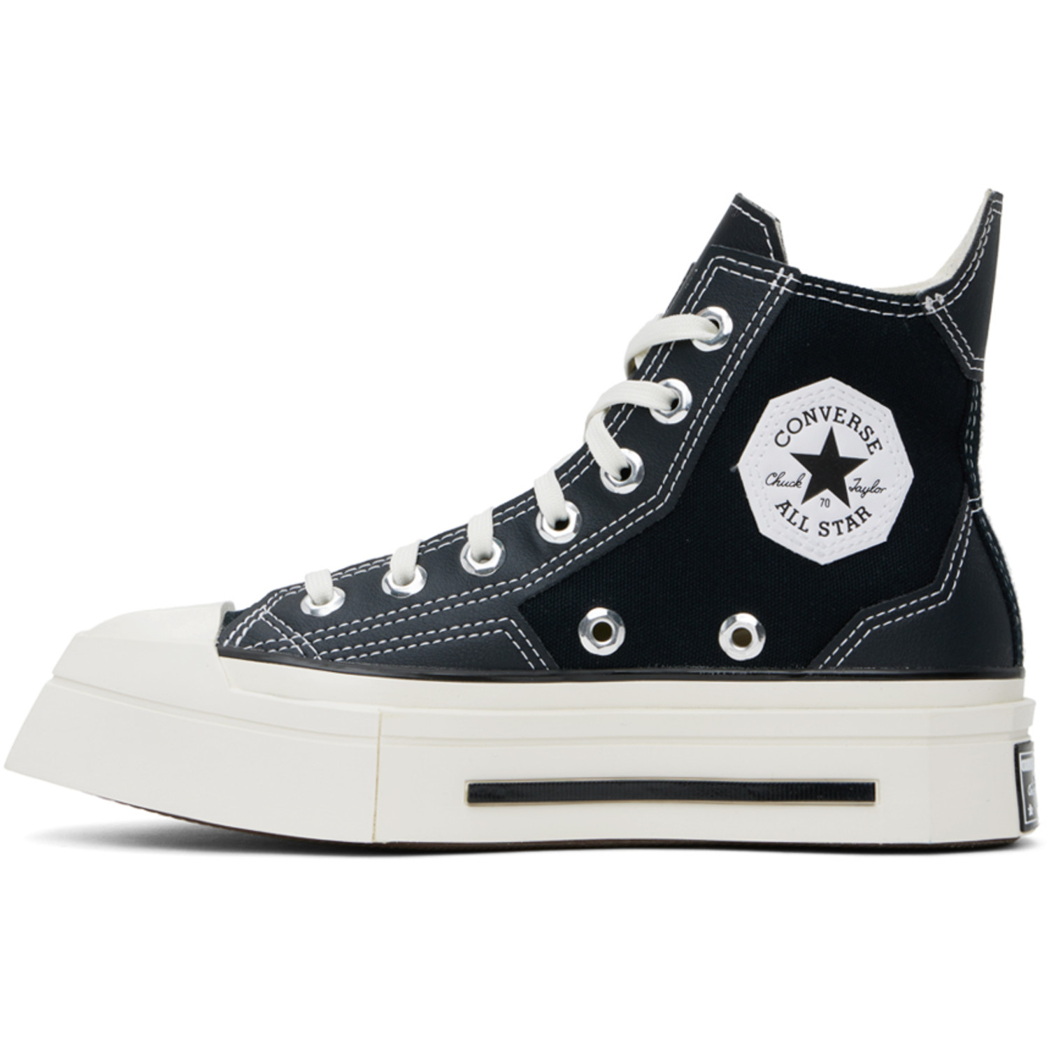  Converse Black Chuck 70 De Luxe Squared Sneakers 