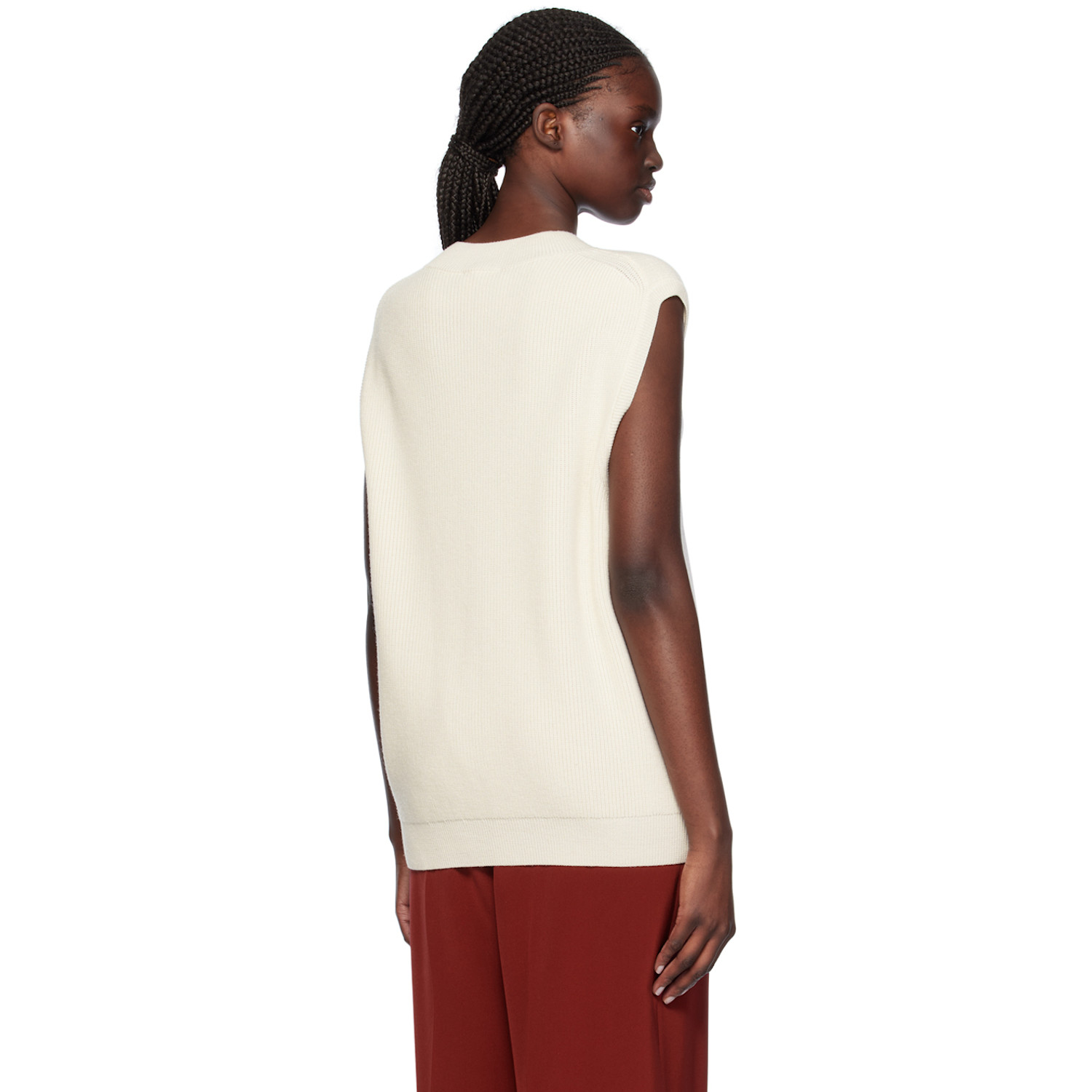  La Collection Off-white Jules Vest 