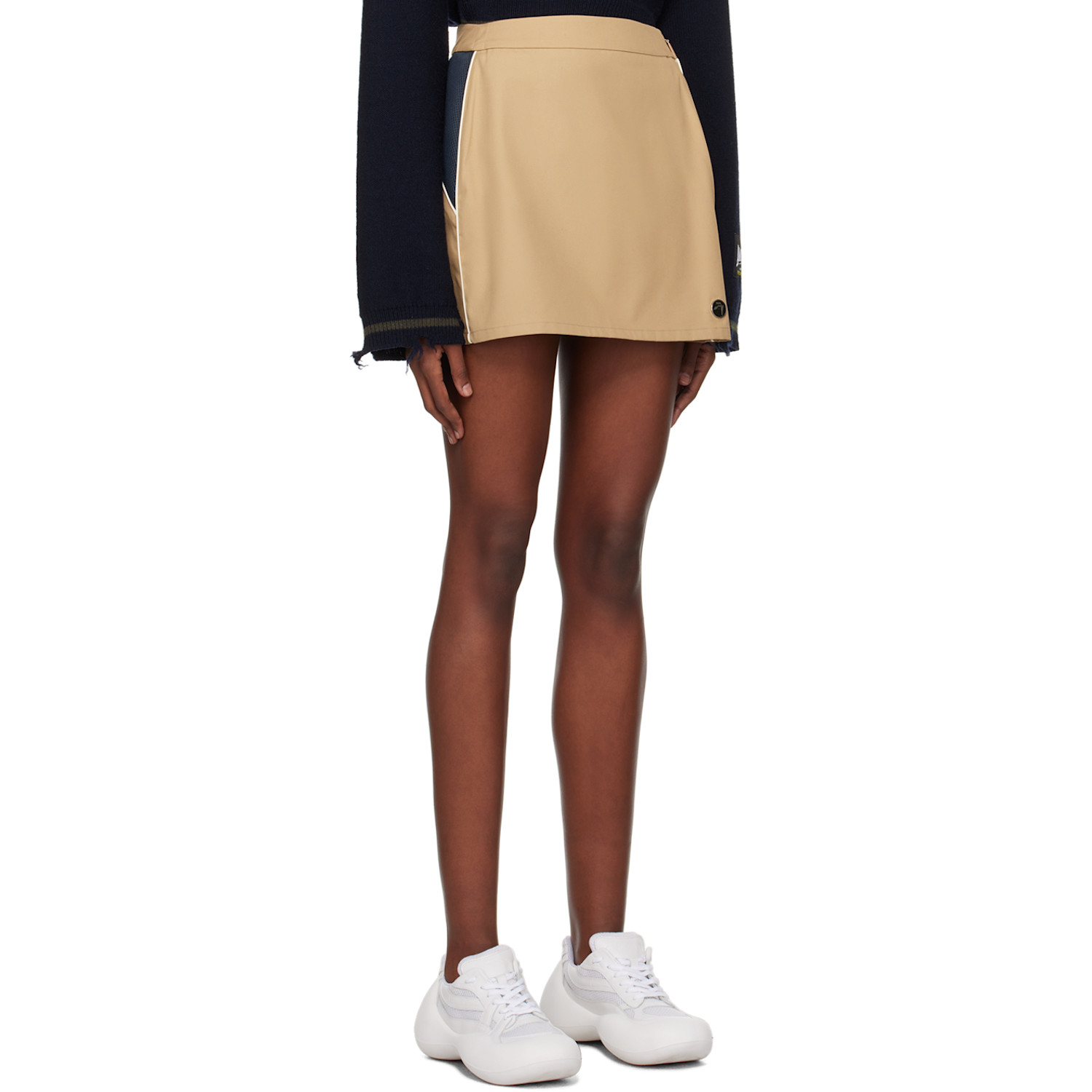  Ambush Beige Sponge Miniskirt 