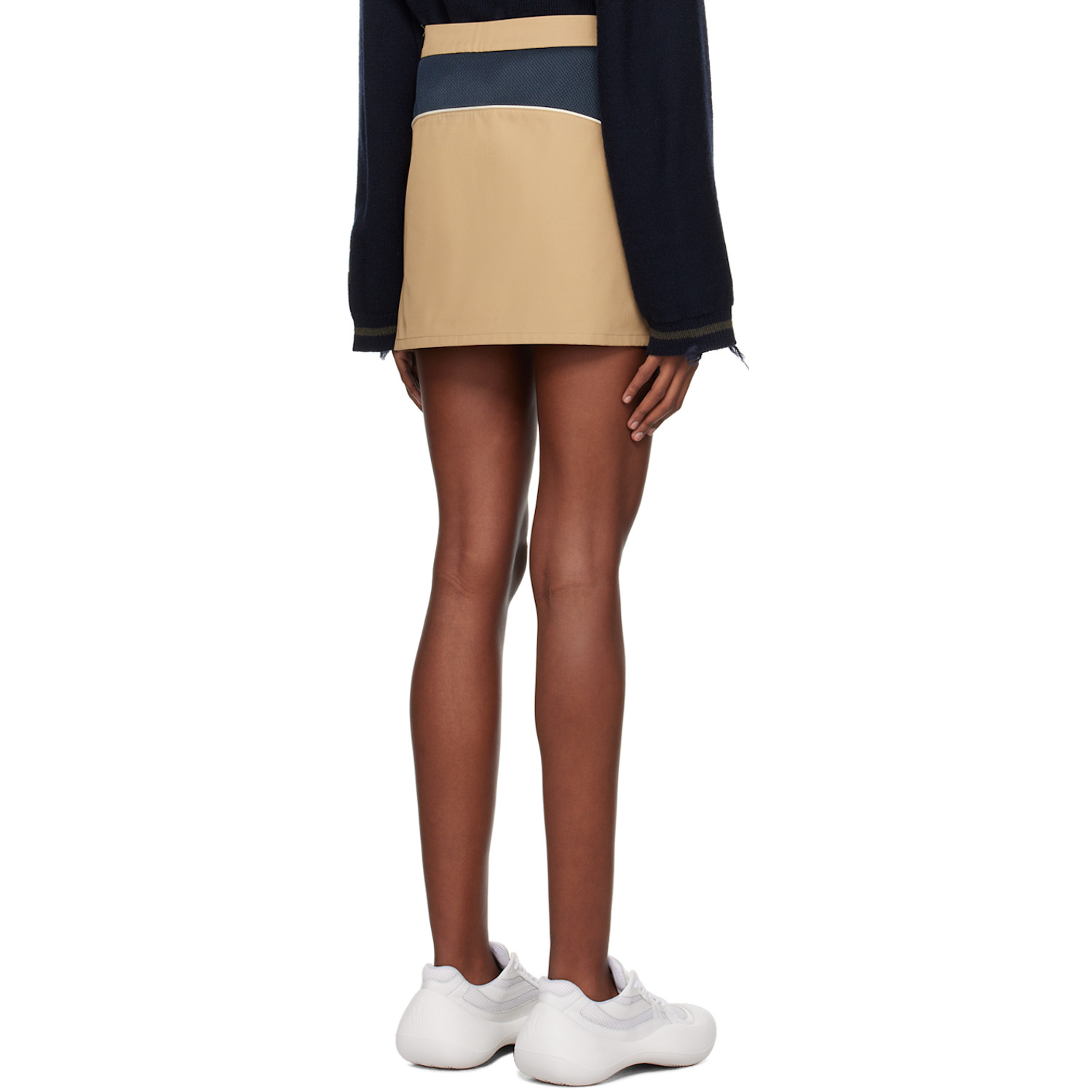  Ambush Beige Sponge Miniskirt 