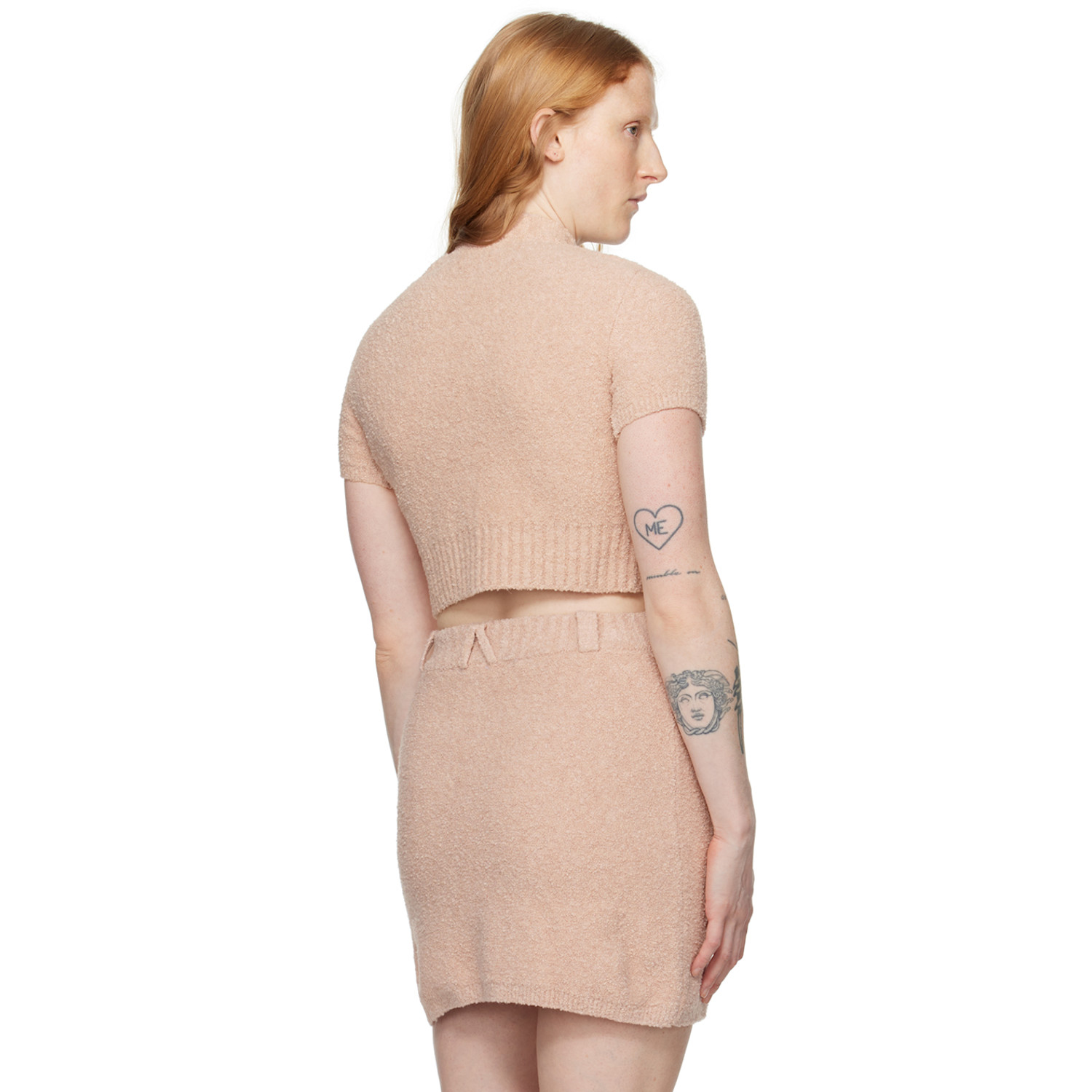  Ambush Pink Cropped Cardigan 