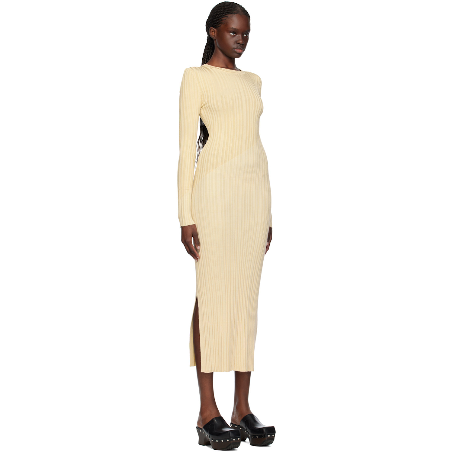 Nanushka Off-white Maeron Maxi Dress 