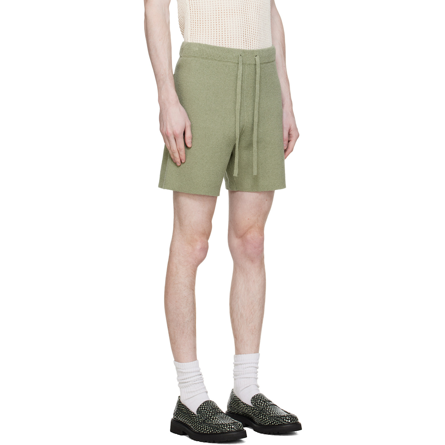  Nanushka Green Walter Shorts 