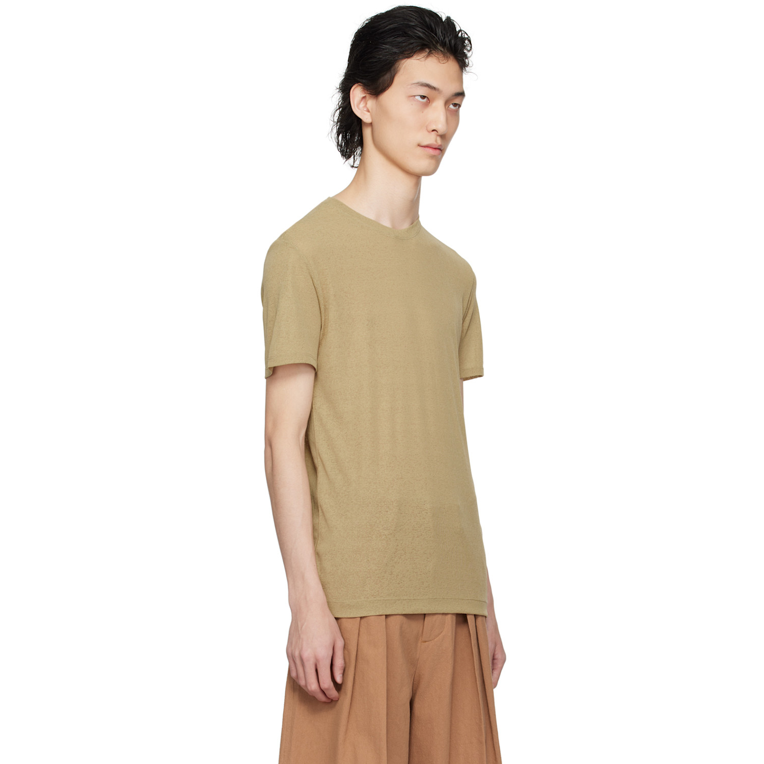 Nanushka Khaki Jenno T-shirt 