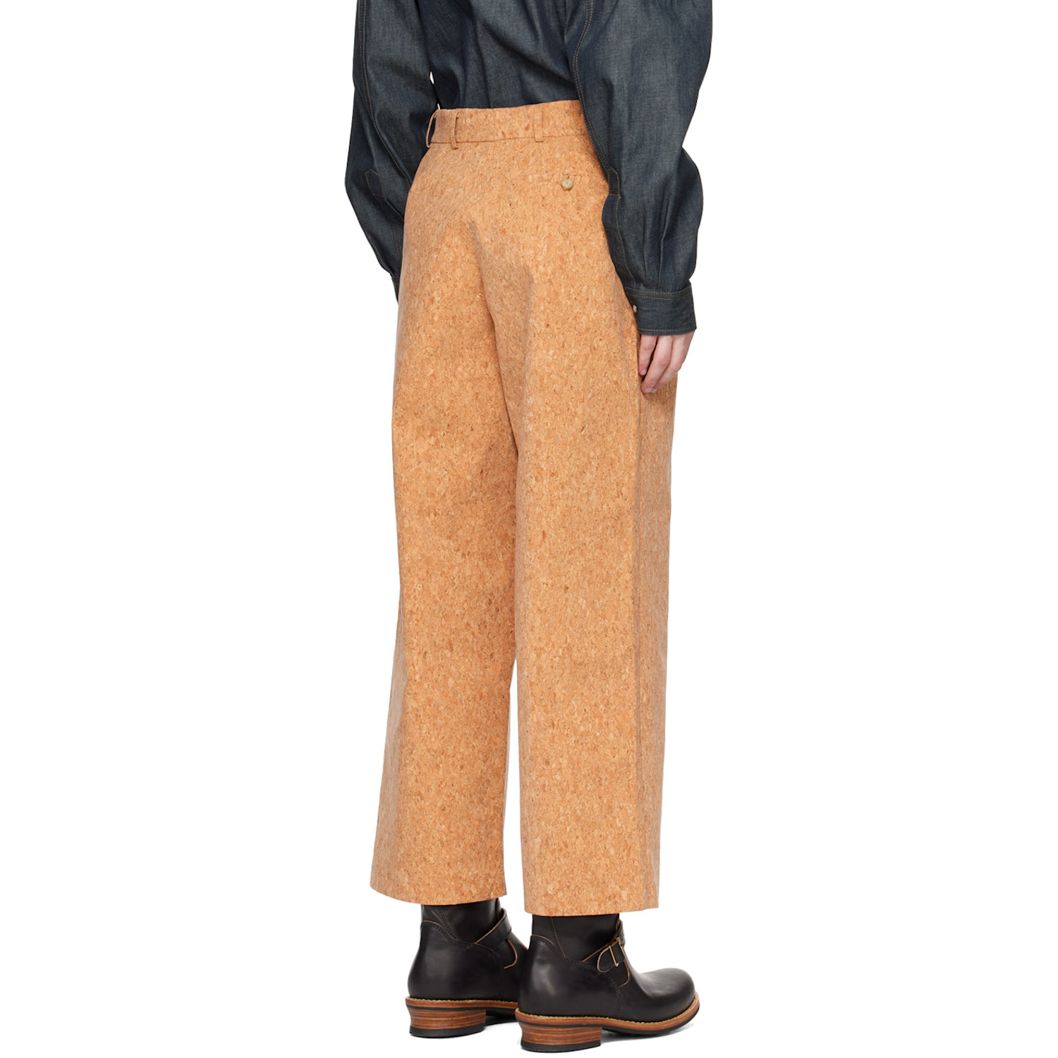  Bless Beige Wide-leg Trousers 
