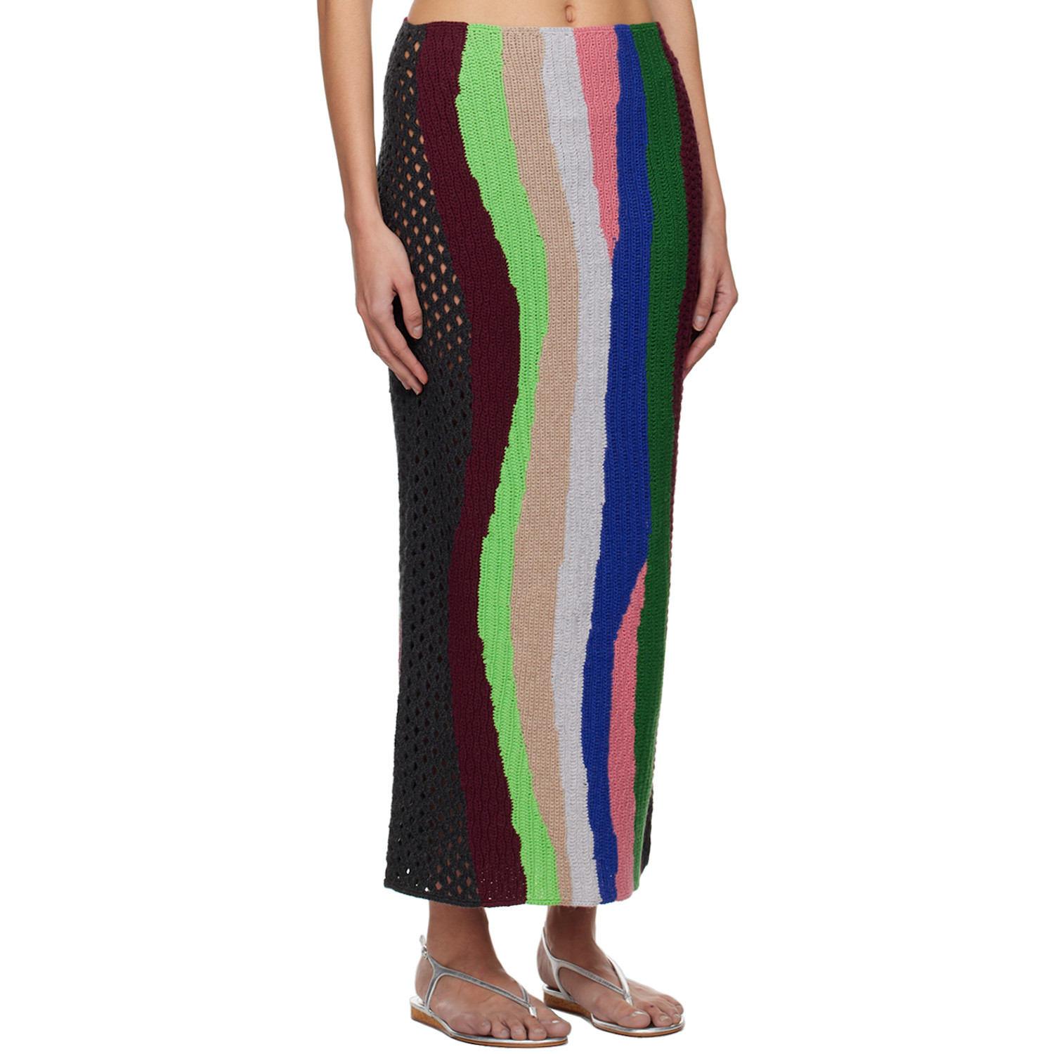  Gabriela Hearst Multicolor Fatima Maxi Skirt 