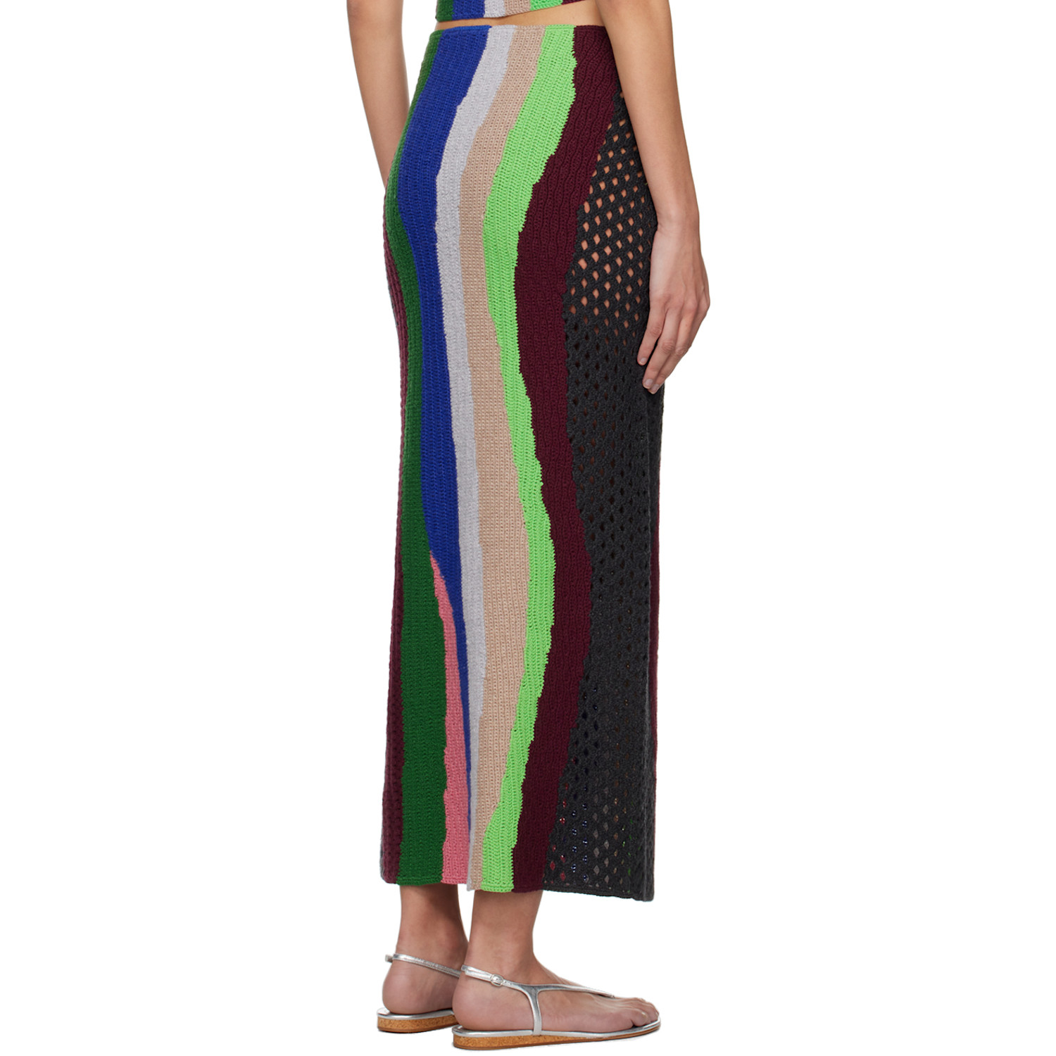  Gabriela Hearst Multicolor Fatima Maxi Skirt 