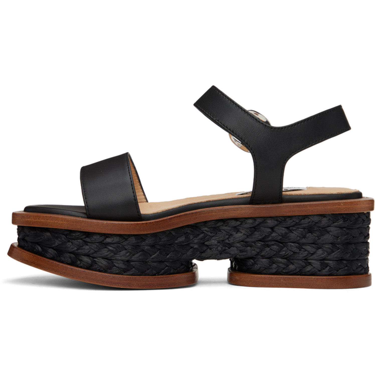  Gabriela Hearst Black Michael Sandals 