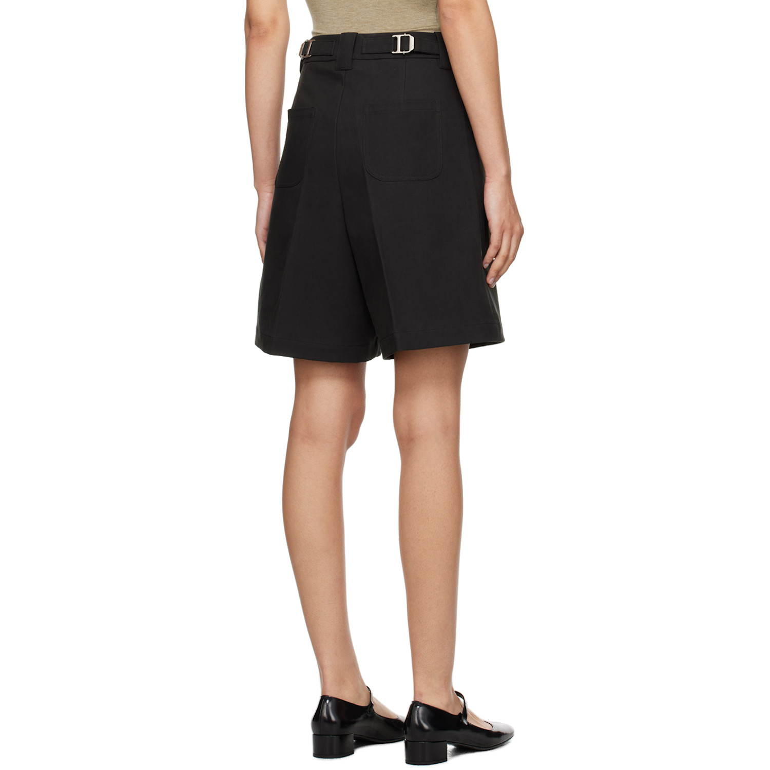  Fax Copy Express Black Casual Shorts 
