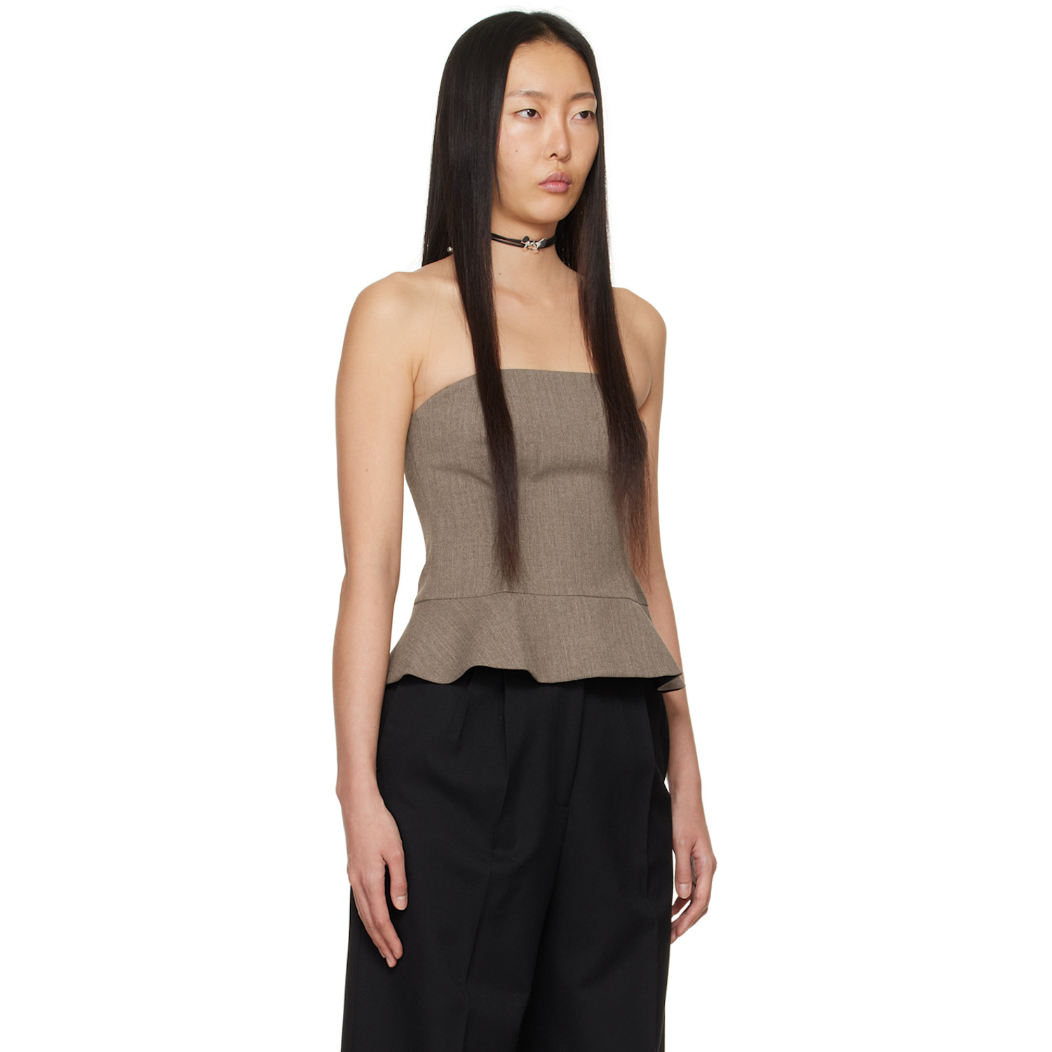  Beaufille Brown Francis Tank Top 
