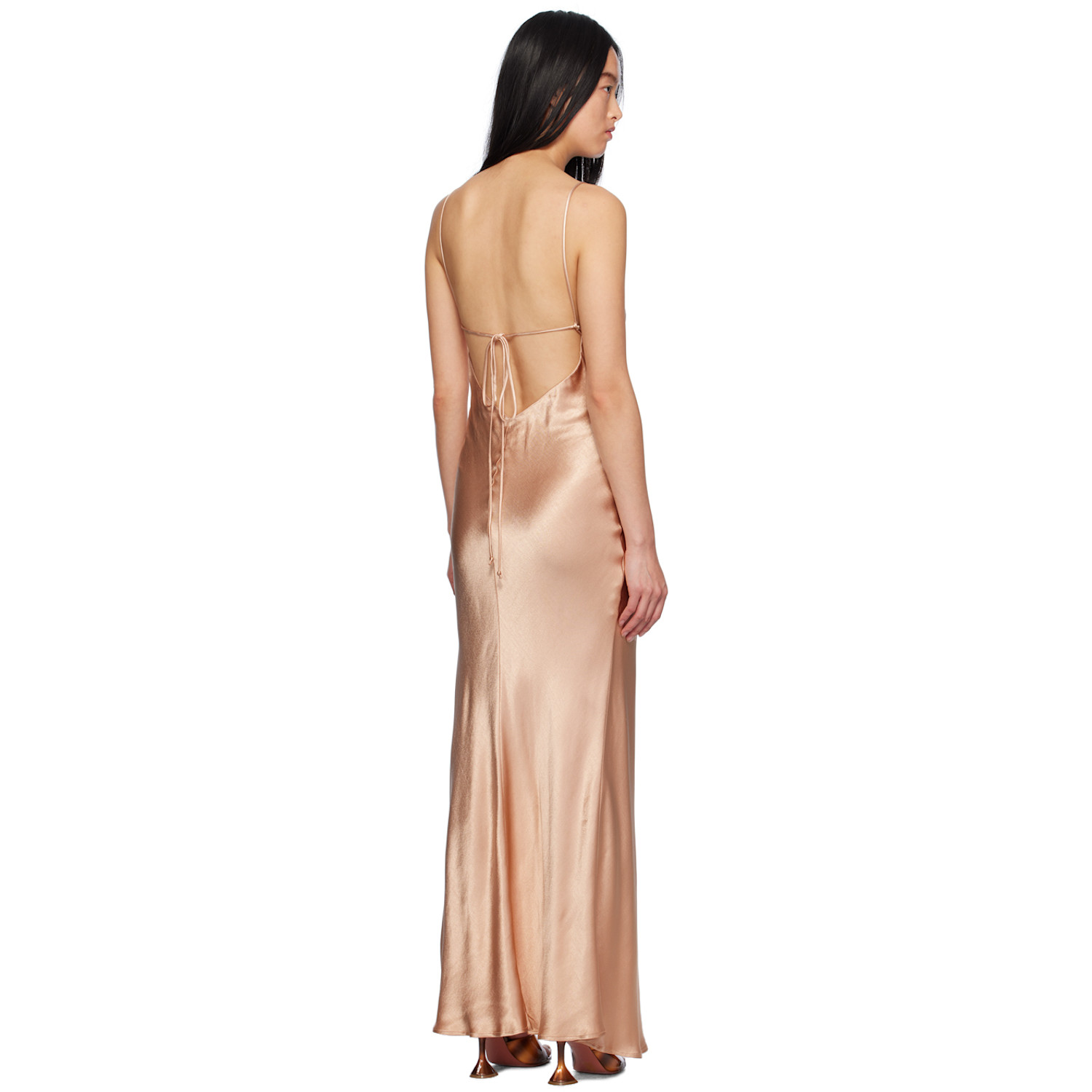  Bec + Bridge Pink Ren Split Maxi Dress 