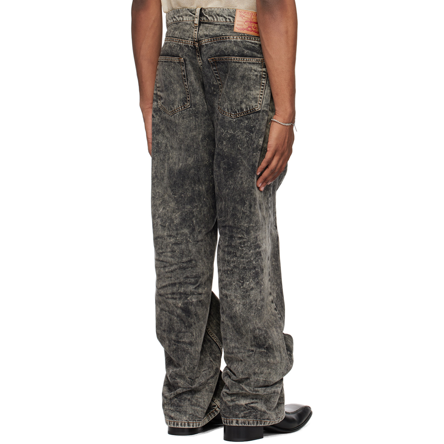 Y/project Ssense Exclusive Black Jeans 