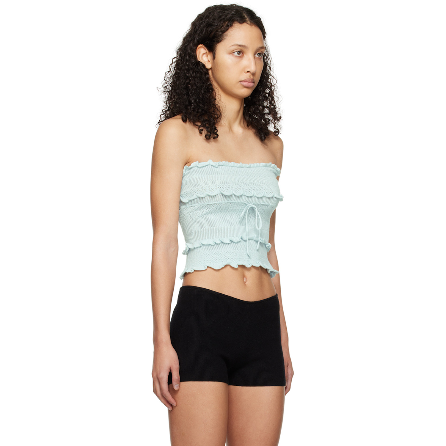  Guizio Blue Balena Tube Top 