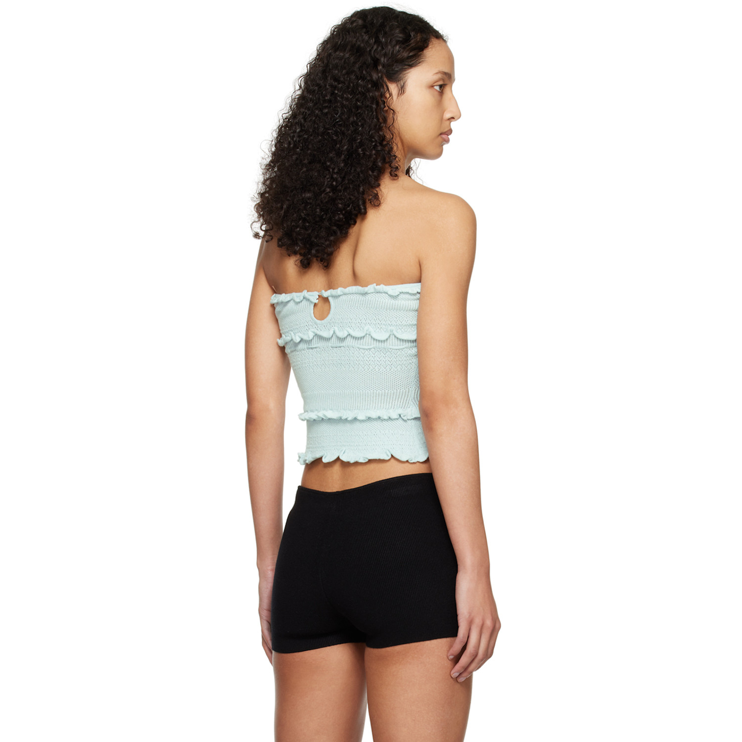  Guizio Blue Balena Tube Top 