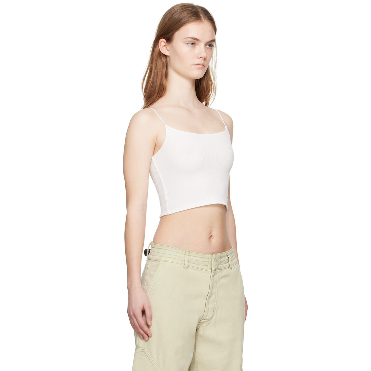  Rhude Ssense Exclusive White Tank Top 