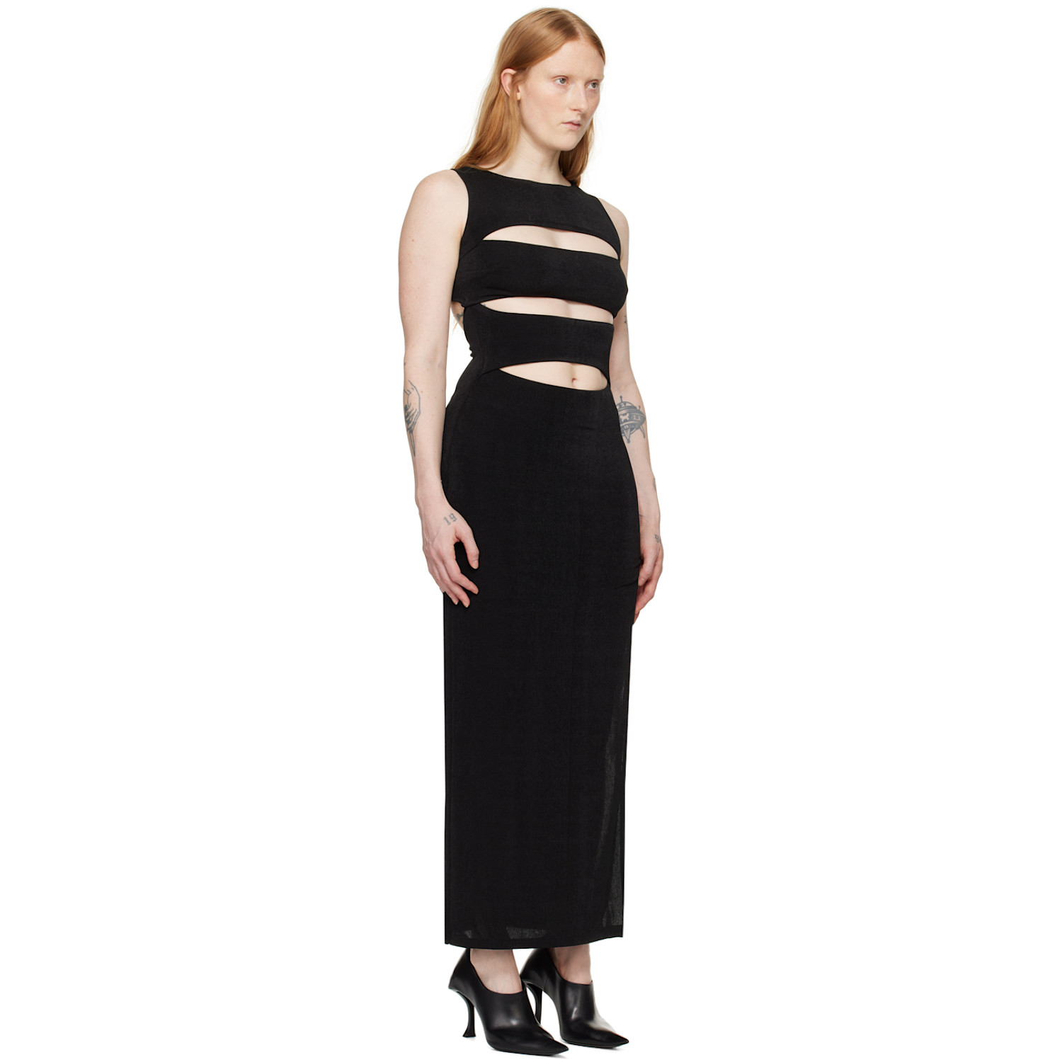  Misbhv Black Elena Maxi Dress 
