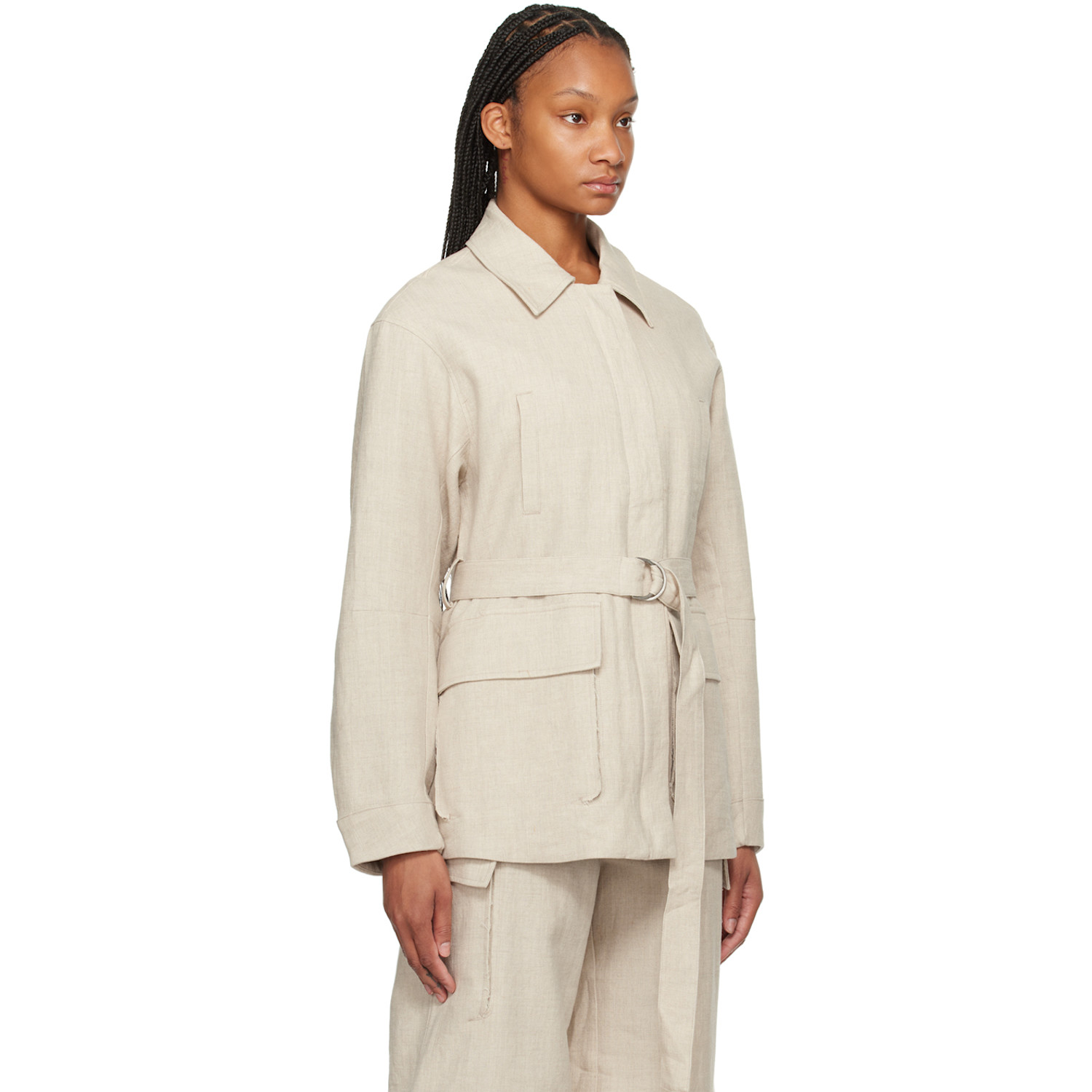  Holzweiler Beige Gorti Jacket 