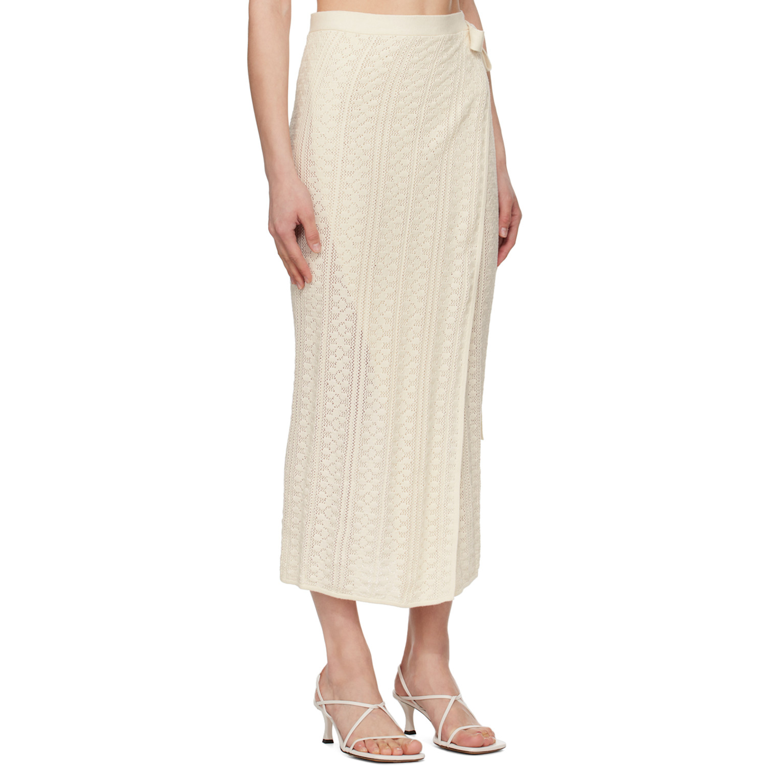  Holzweiler White Kelp Midi Skirt 