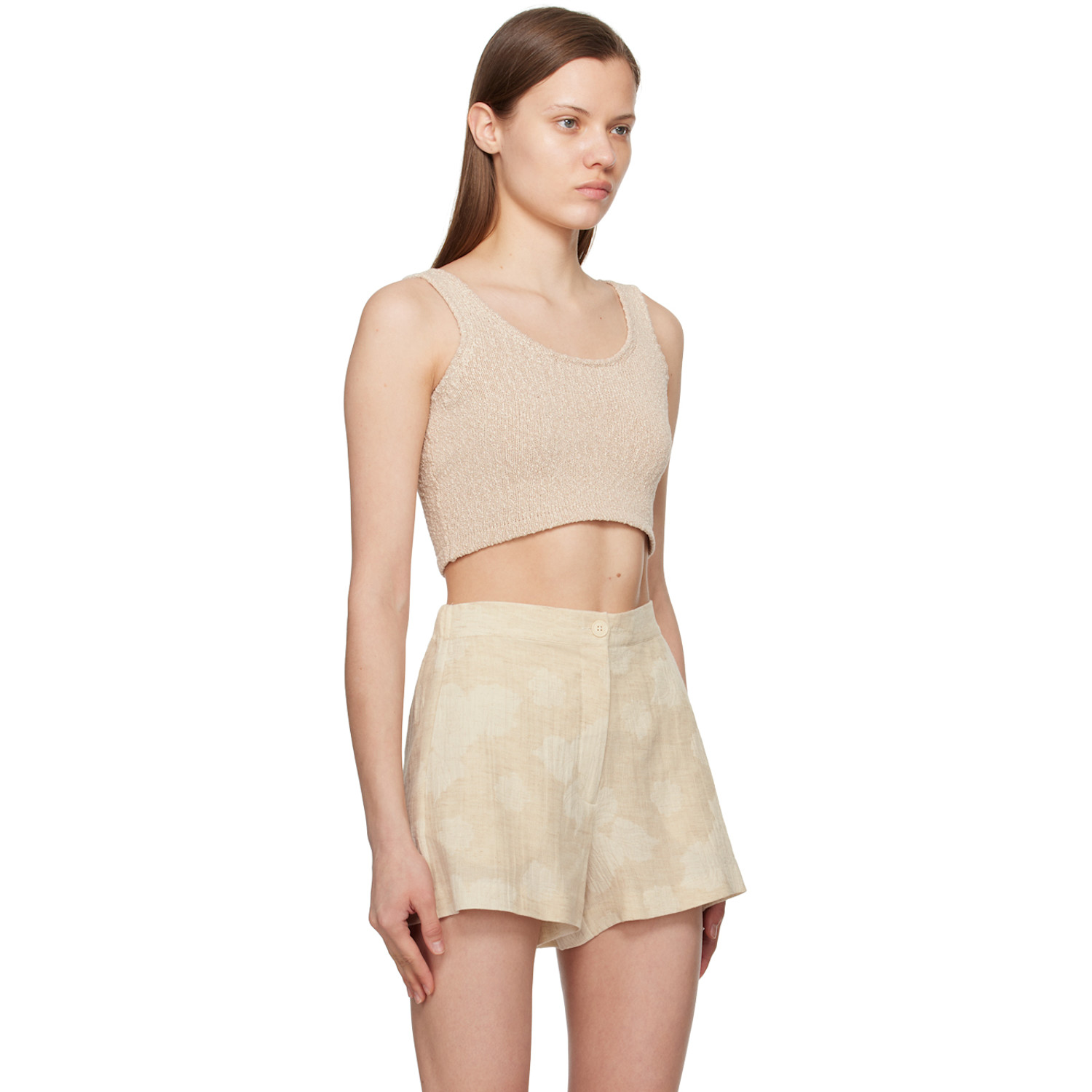  Holzweiler Beige Cenci Tank Top 