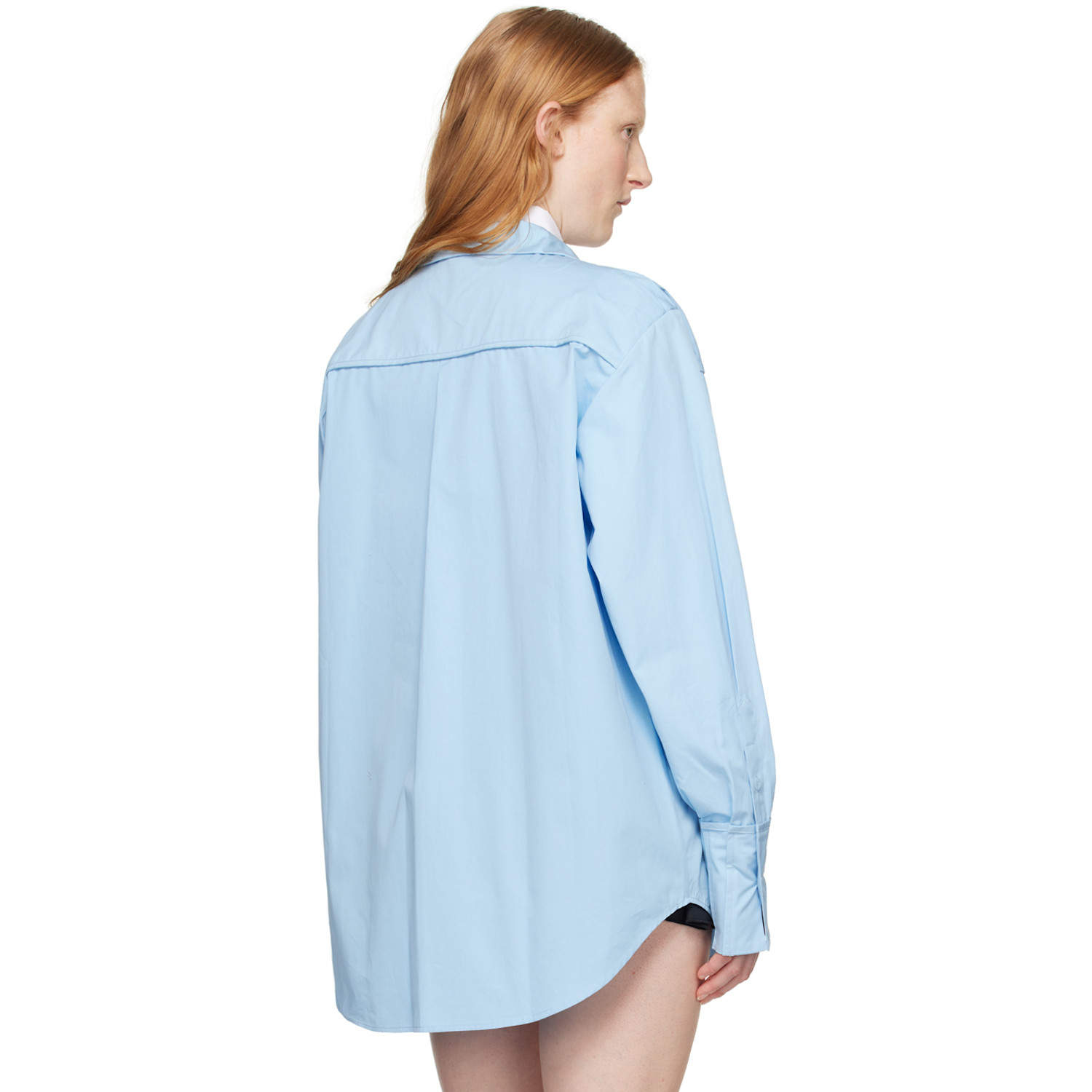  Sinéad O’dwyer Blue Pyjama Shirt 