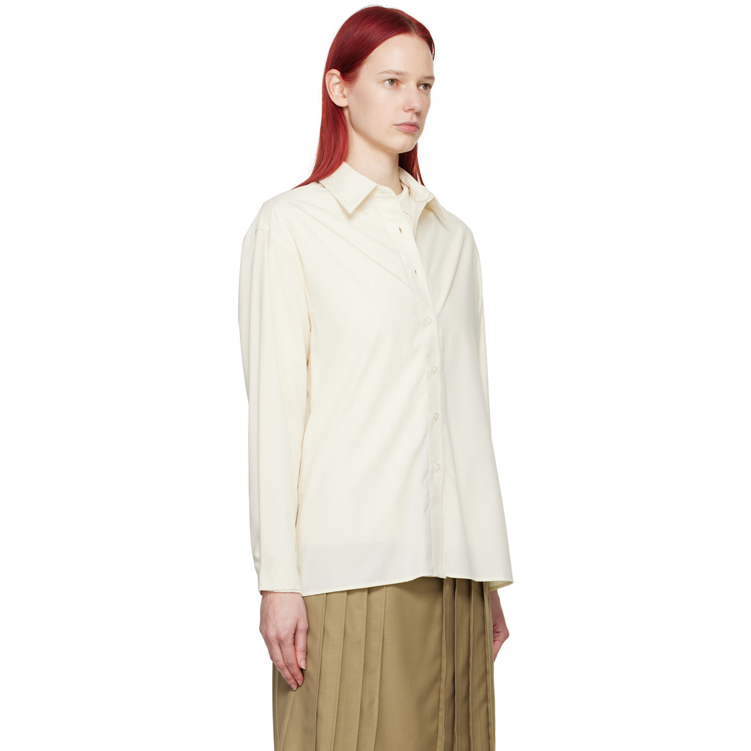  Youth Off-white Raw Edge Shirt 