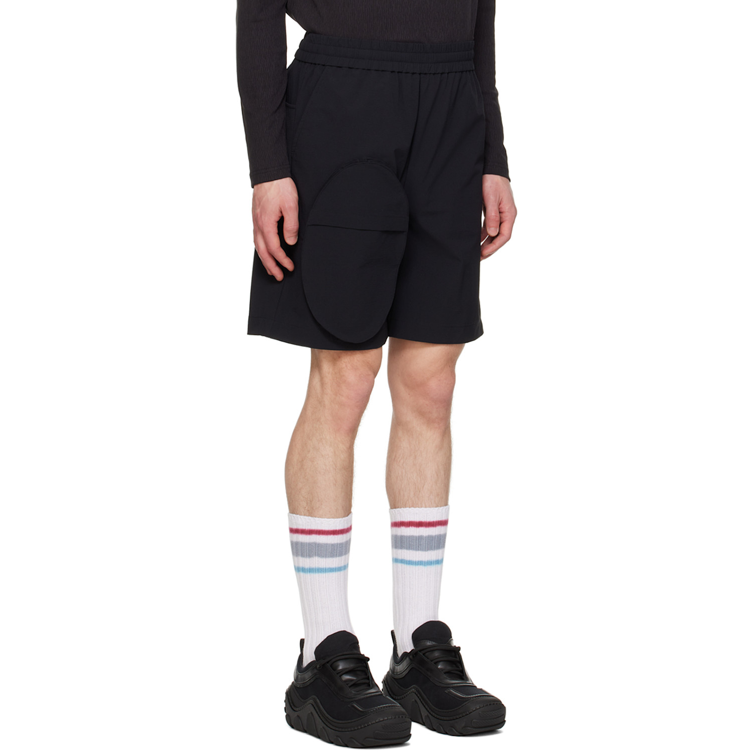  Uncertain Factor Black Night Tour Shorts 