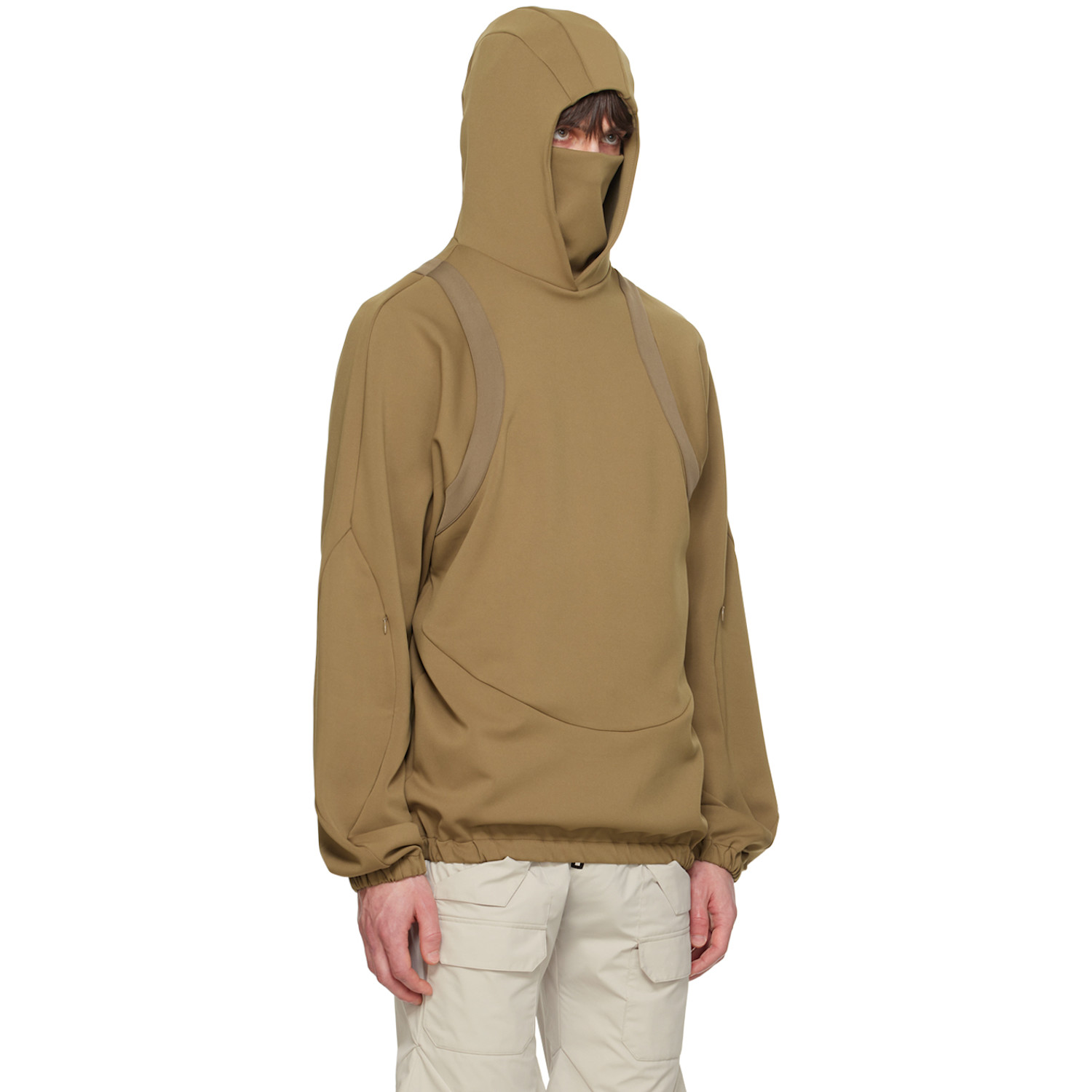  Uncertain Factor Khaki Grude Patrol Hoodie 