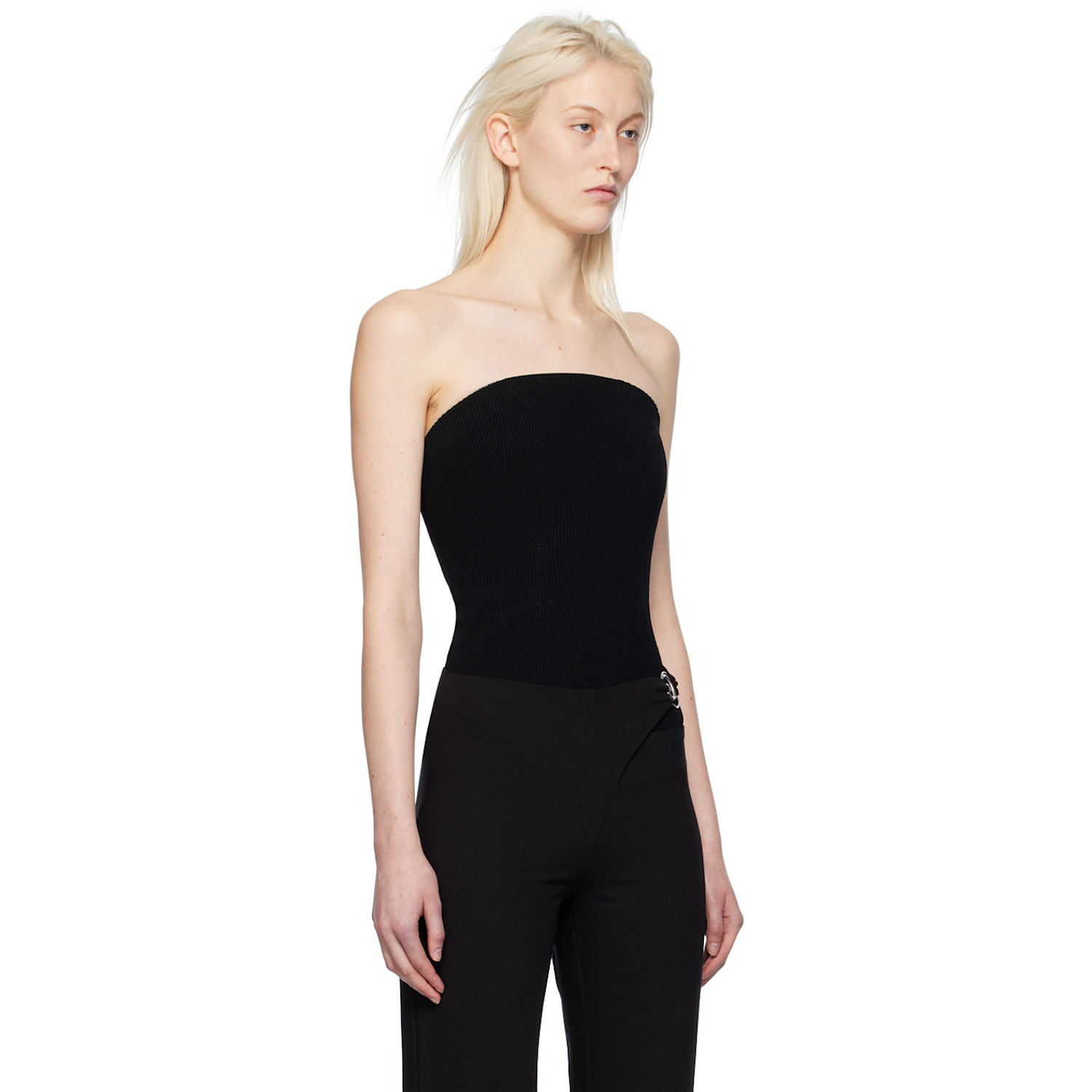  Camilla And Marc Black Corbin Bodysuit 