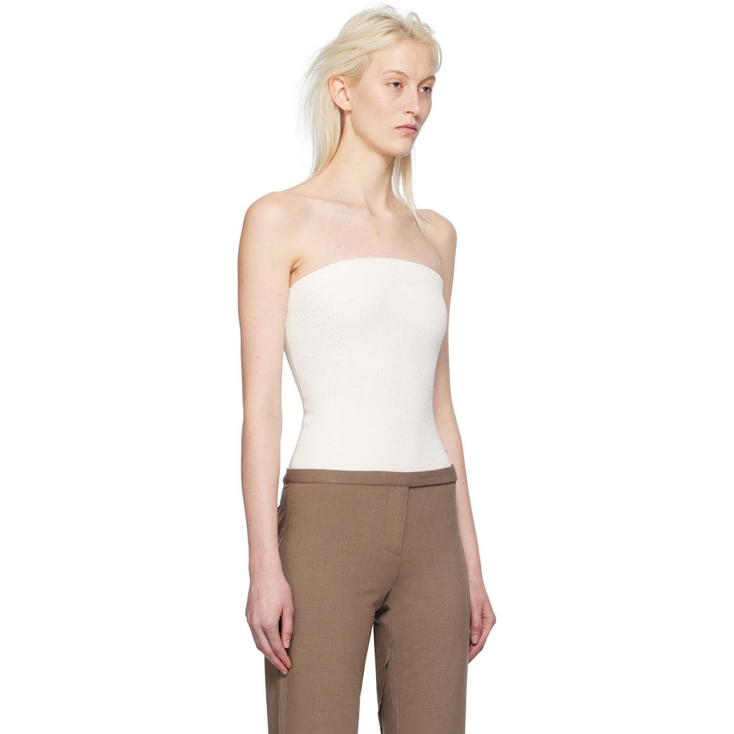  Camilla And Marc Off-white Corbin Bodysuit 