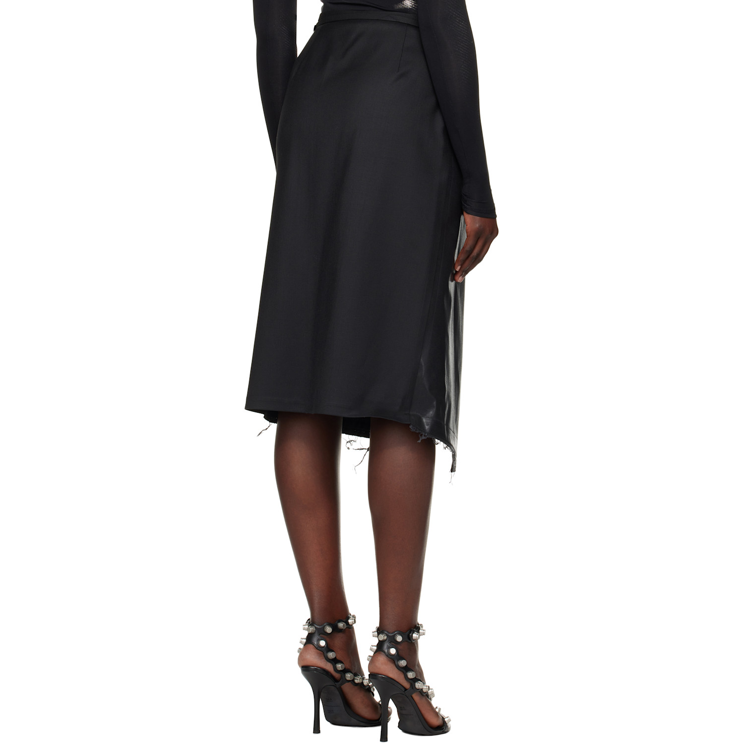  Diesel Black O-kessy-long-p1 Midi Skirt 