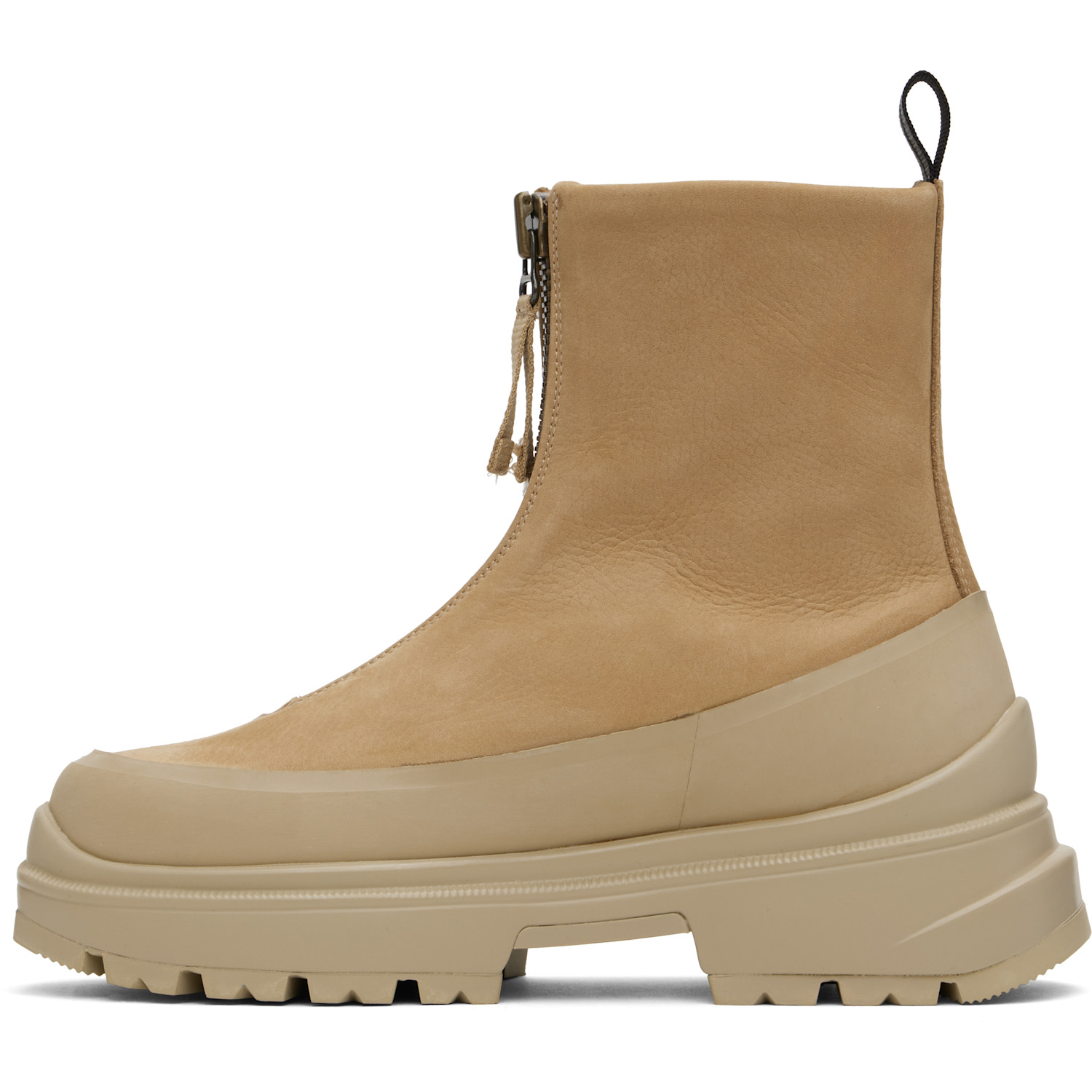  Canada Goose Tan Kya Zip-up Boots 