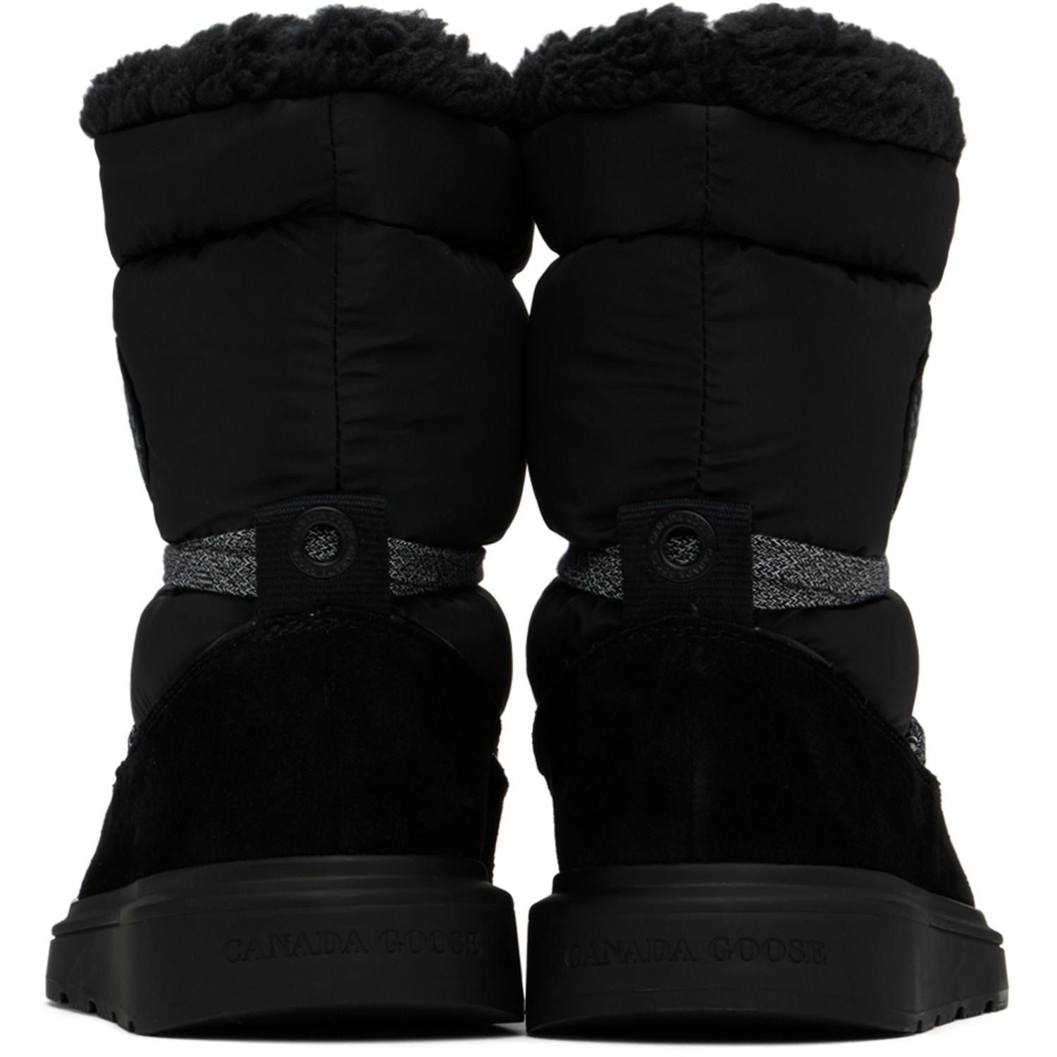  Canada Goose Black Demma Puffer Boots 