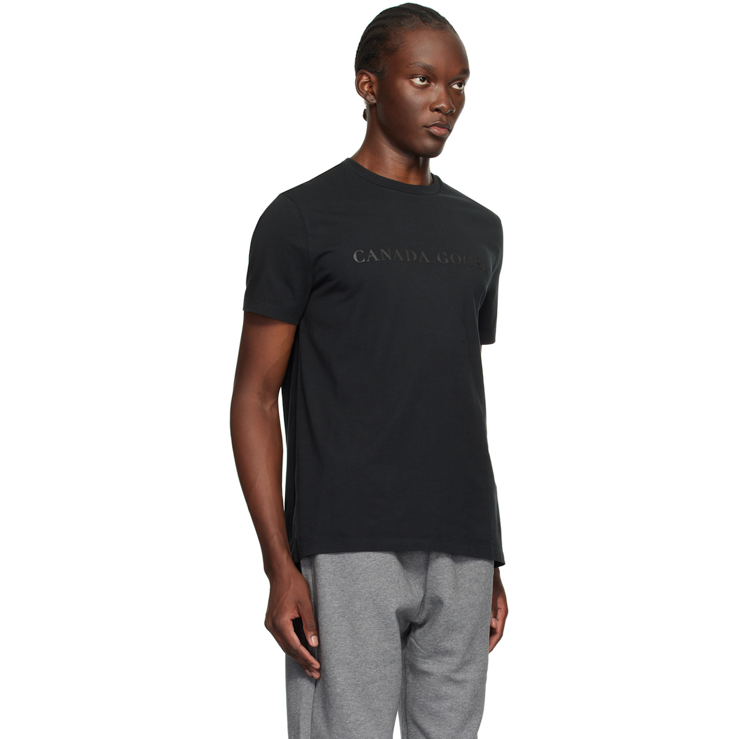  Canada Goose Black Emersen T-shirt 