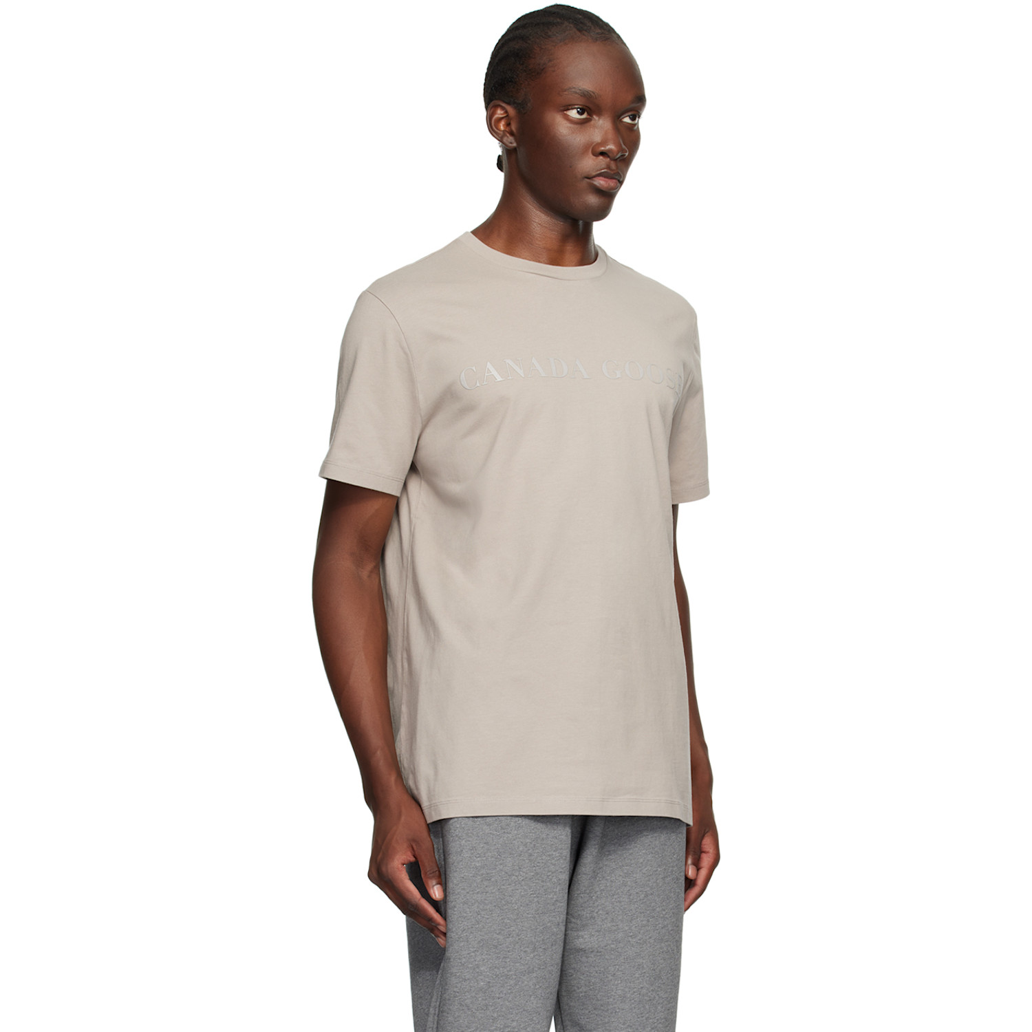  Canada Goose Beige Emersen T-shirt 