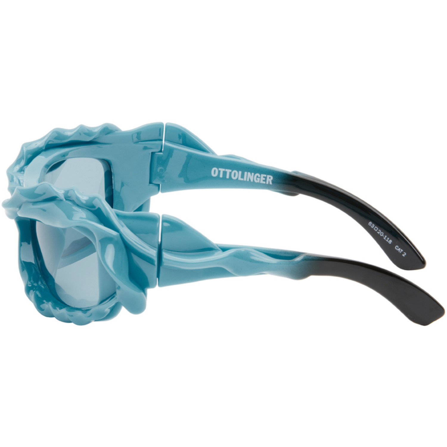  Ottolinger Blue Twisted Sunglasses 