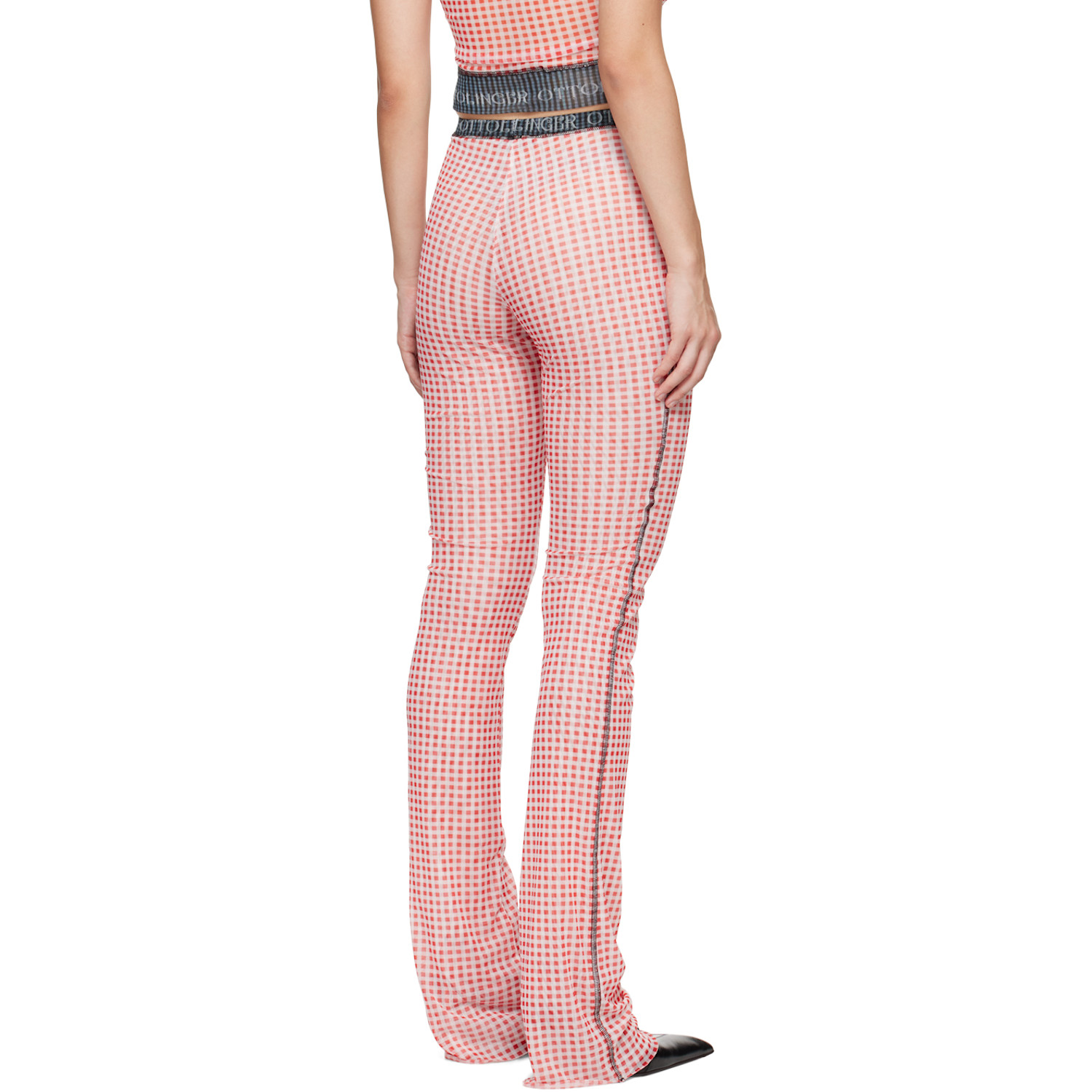  Ottolinger Red Check Lounge Pants 